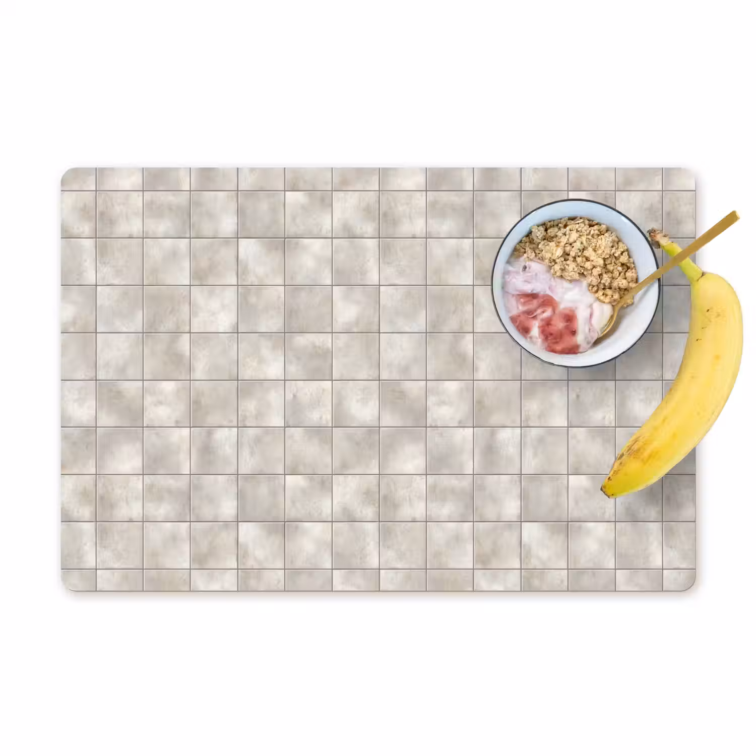 Tegels - Natuurlijk - Grijs Placemat vinyl groot 368 -zzzproduct_Kitchenyeah-website
