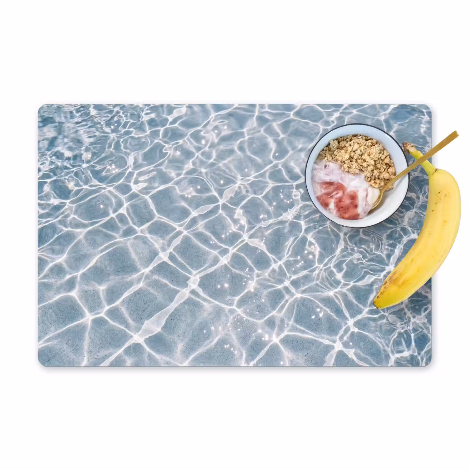 Water - Reflectie - Zonlicht Placemat vinyl groot -zzzproduct_Kitchenyeah-website