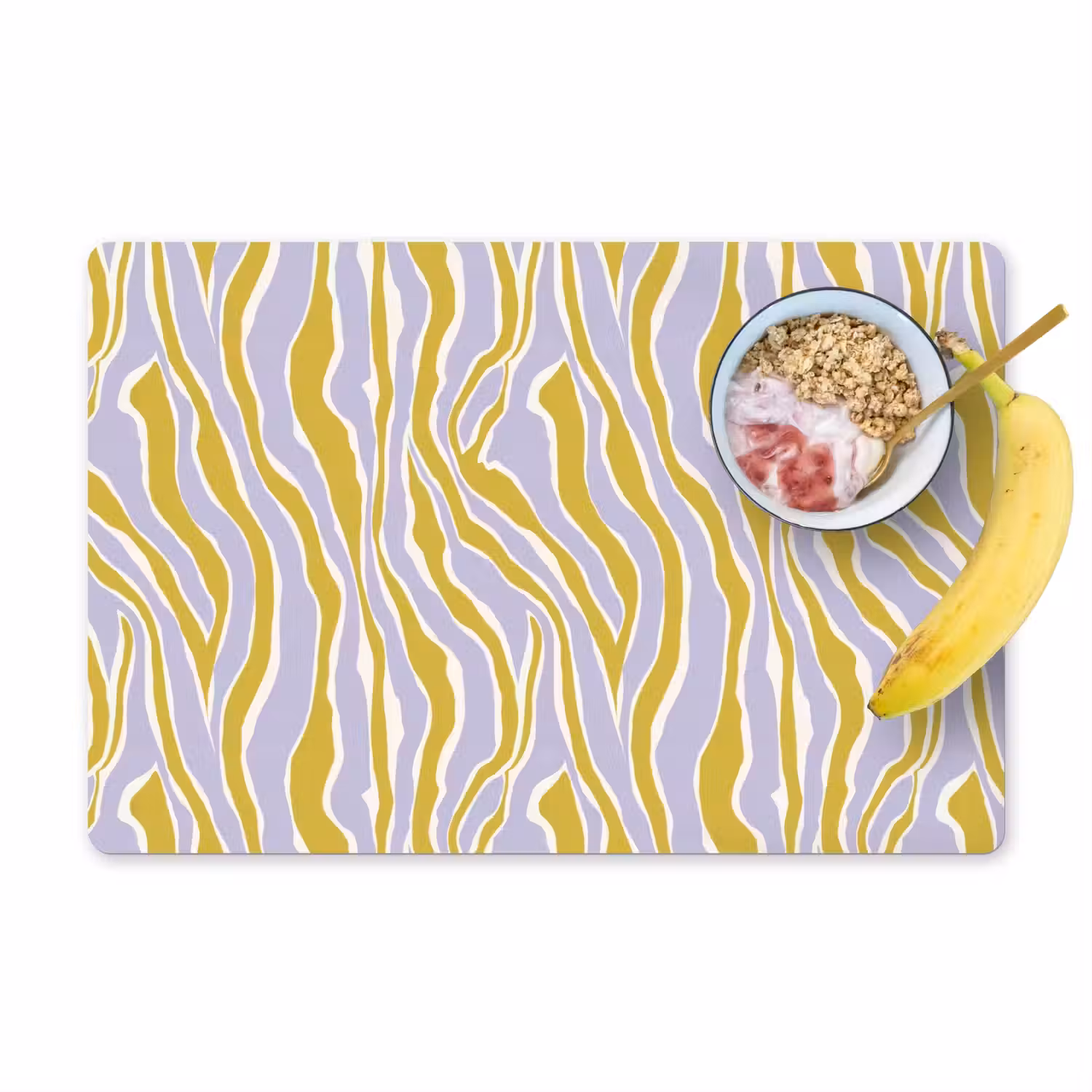 Zebra - Modern - Meerkleurig Placemat vinyl groot 368 -zzzproduct_Kitchenyeah-website