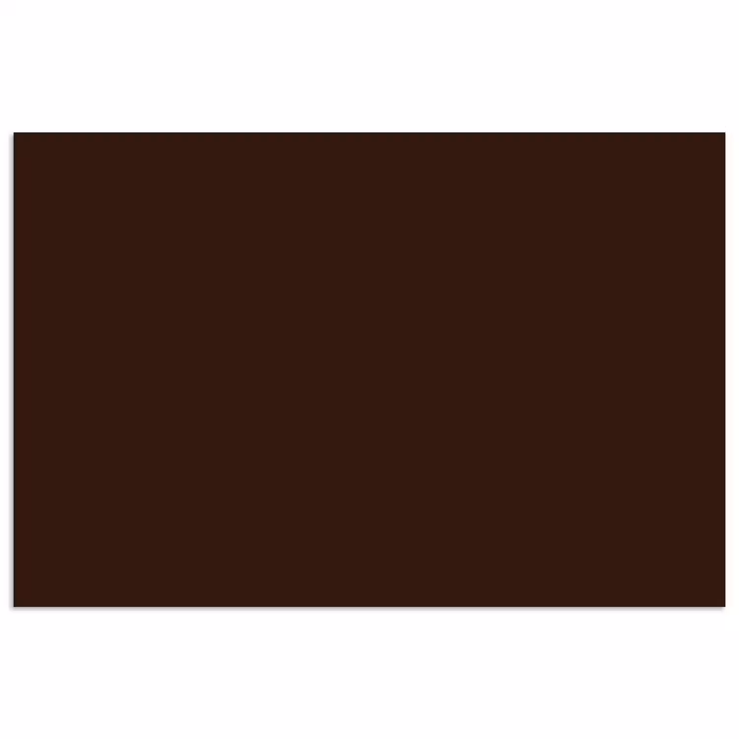 Dark - Chocolate - Bruin poster papier klein 62 -3d