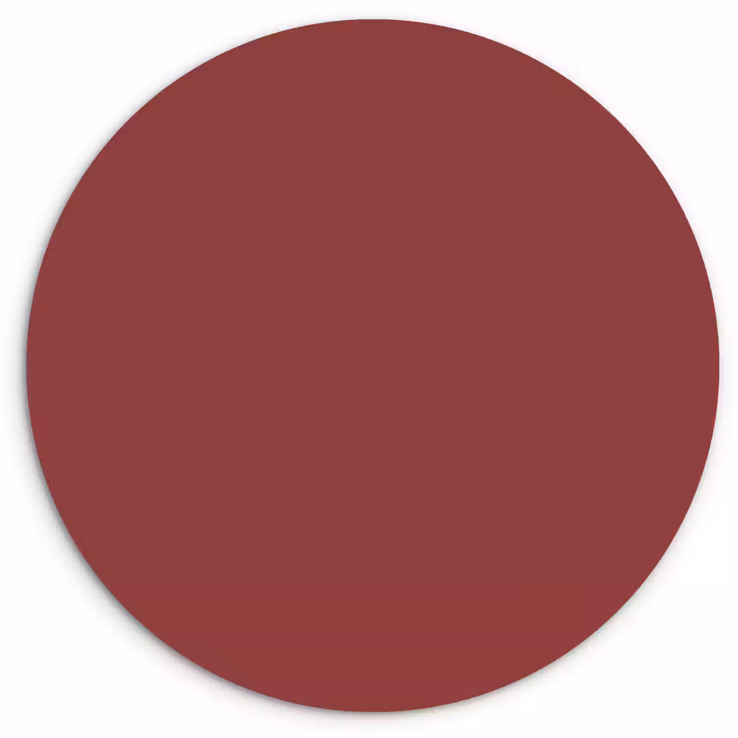 Barn - Antique - Rood Wandcirkel kunststof plaat 5mm dik klein 188 -3d