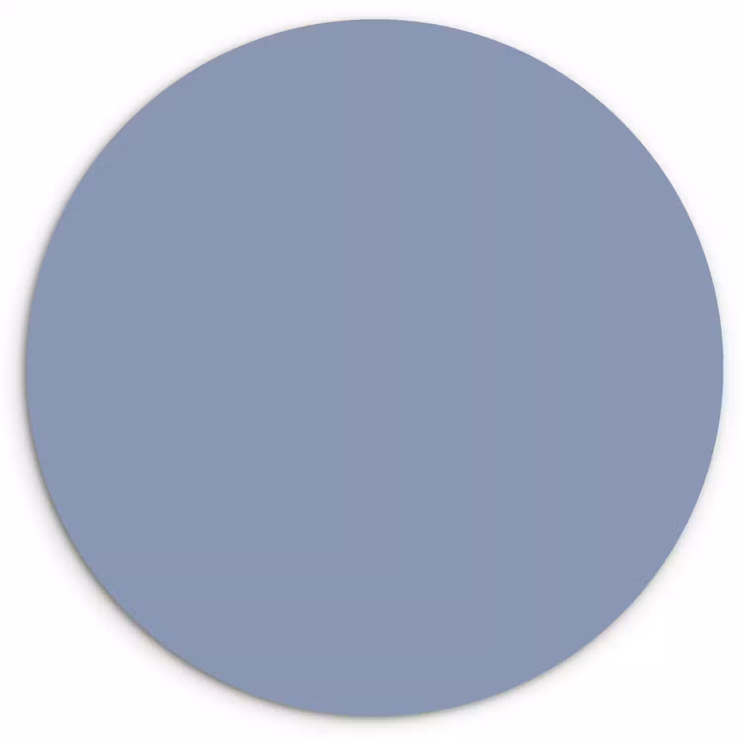 Canary - Champ - Blauw Wandcirkel kunststof plaat 5mm dik klein 188 -3d