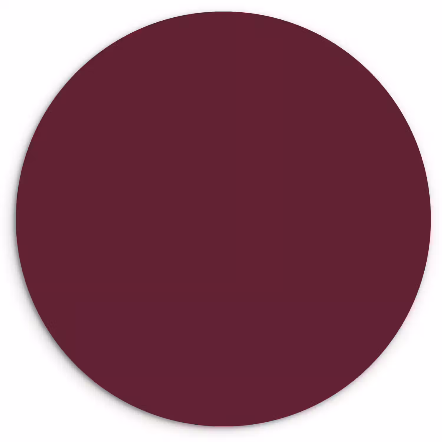 Deep - Plum - Paars Wandcirkel kunststof plaat 5mm dik klein 188 -3d