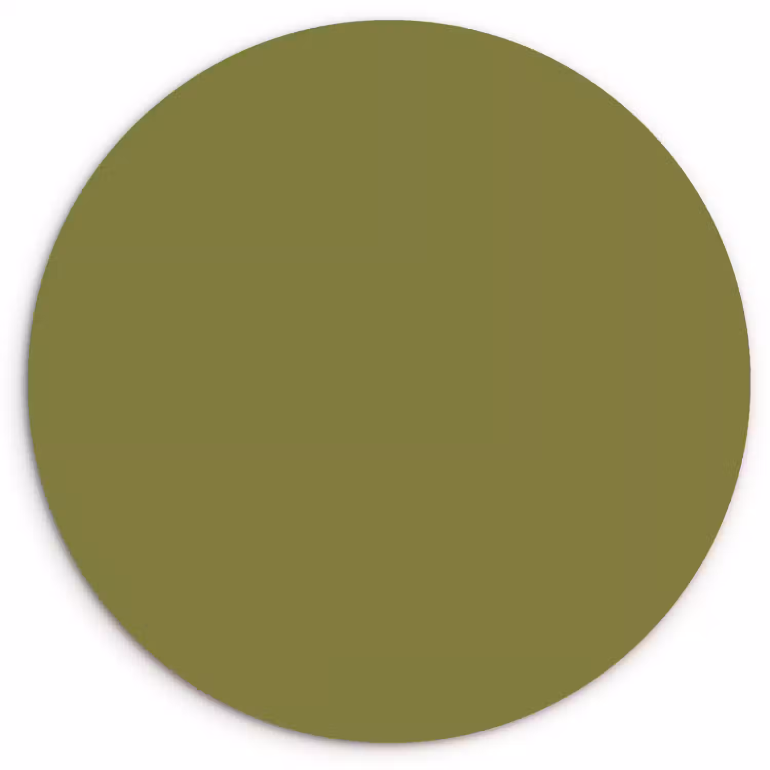 Juniper - Groen - Organisch Wandcirkel kunststof plaat 5mm dik klein 188 -3d
