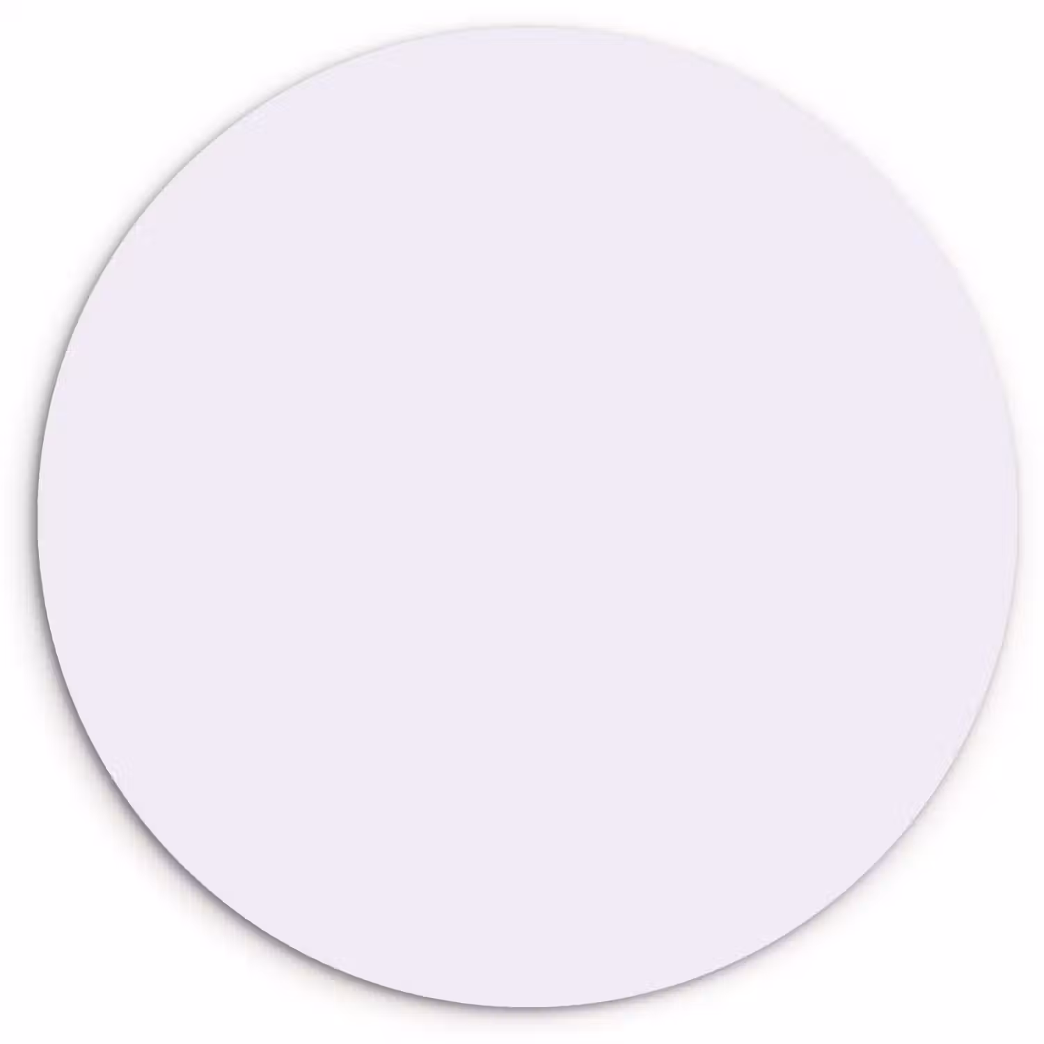 Lilac - Luxe - Paars Wandcirkel kunststof plaat 5mm dik klein 188 -3d