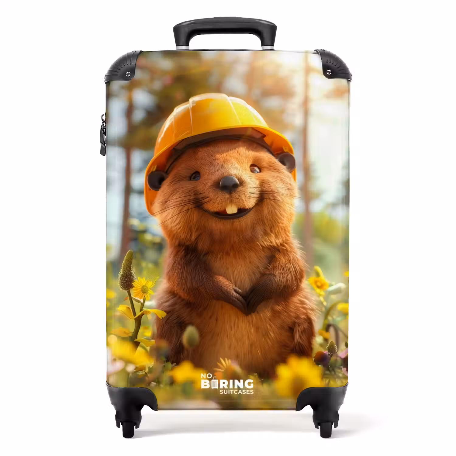 Benno Bloembouwer NBS - Handbagage koffer - Unisex middel -productfoto_recht