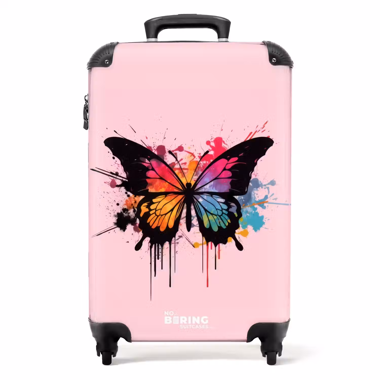 Vlinderverf NBS - Handbagage koffer - Unisex middel -productfoto_recht