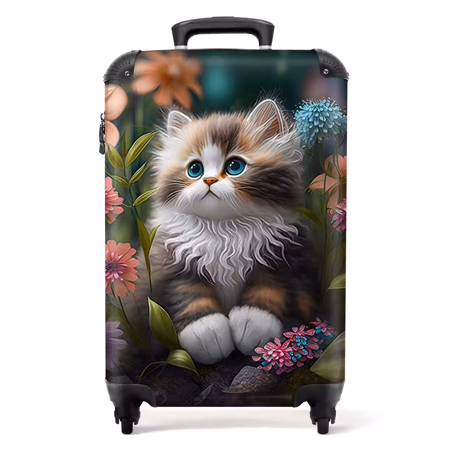 Snoezige Sjakie NBS - Handbagage koffer - Unisex middel -productfoto_recht