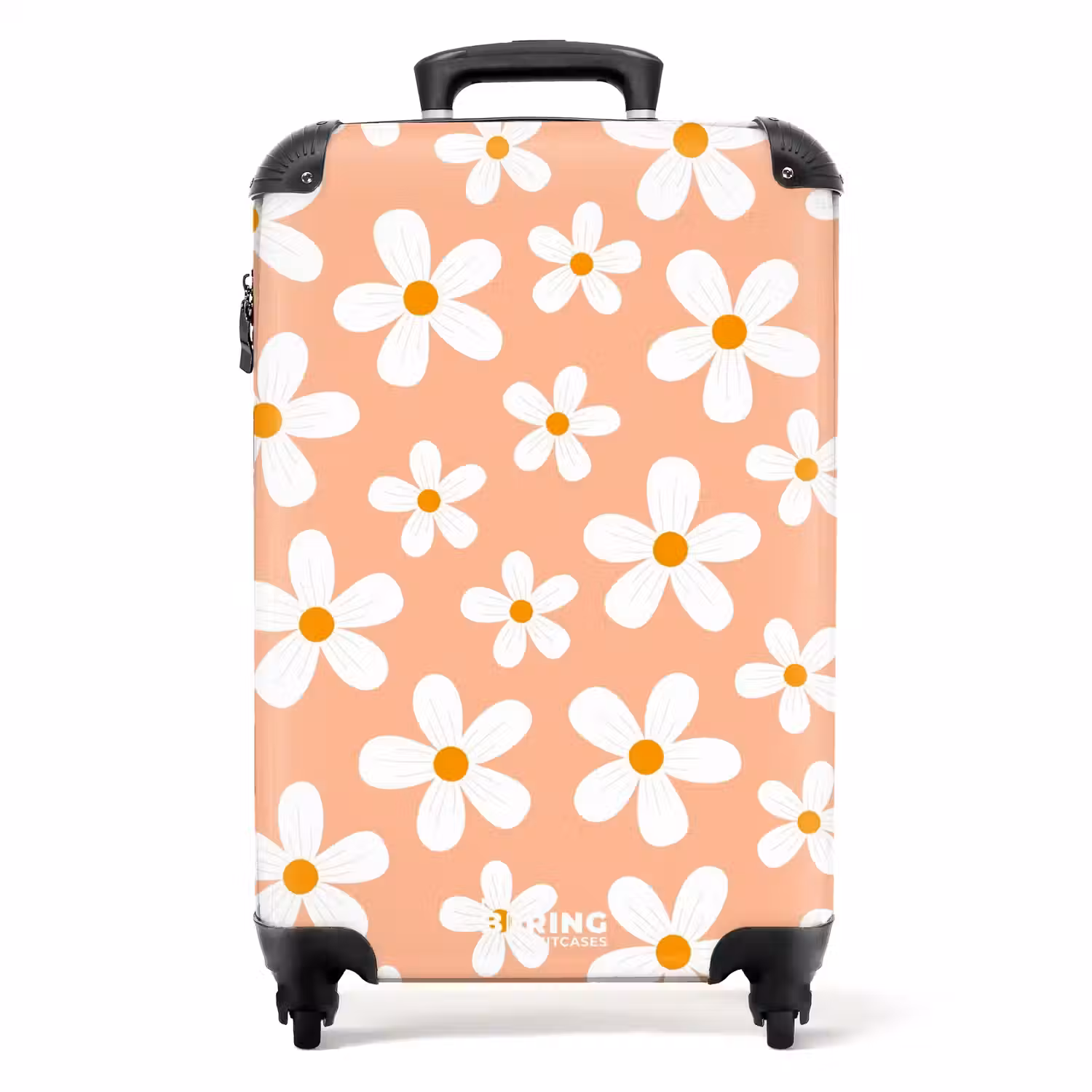 Madeliefjesmania perzik NBS - Handbagage koffer - Unisex middel -productfoto_recht
