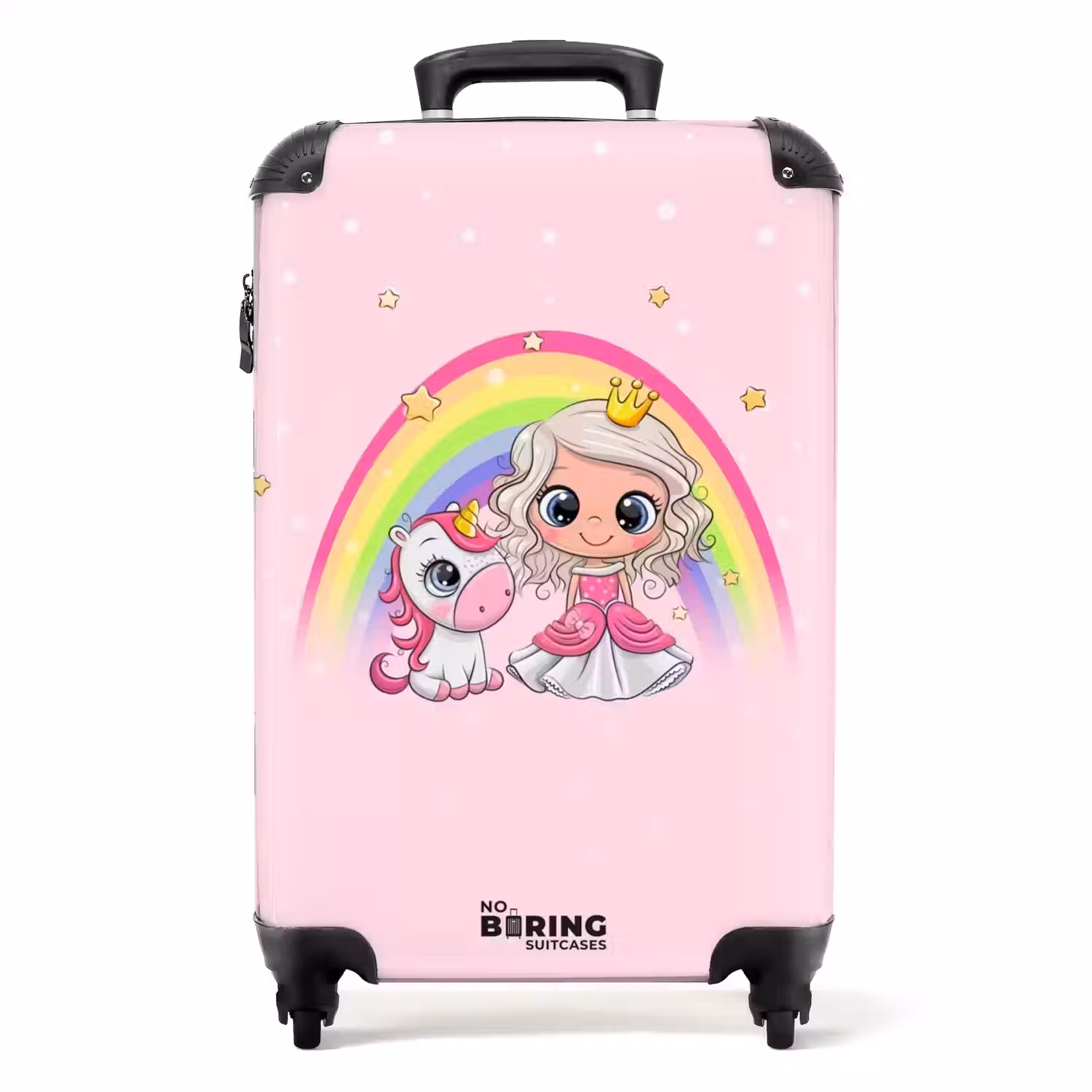 Eva eenhoornprinses NBS - Handbagage koffer - Unisex middel -productfoto_recht