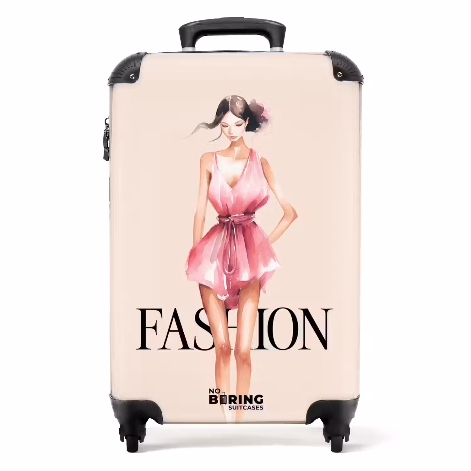 19 NBS - Handbagage koffer - Unisex middel -productfoto_recht