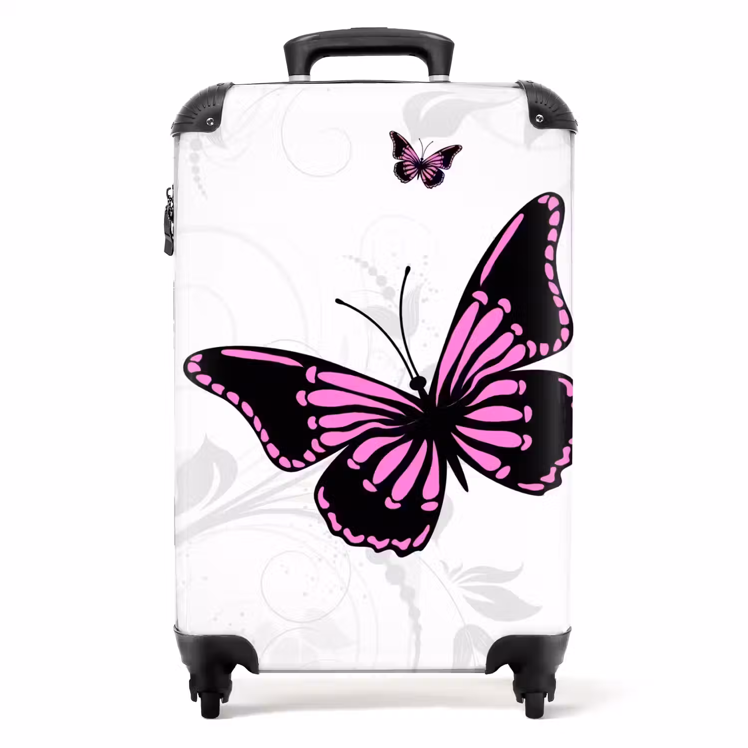 Magenta monarch NBS - Handbagage koffer - Unisex middel -productfoto_recht