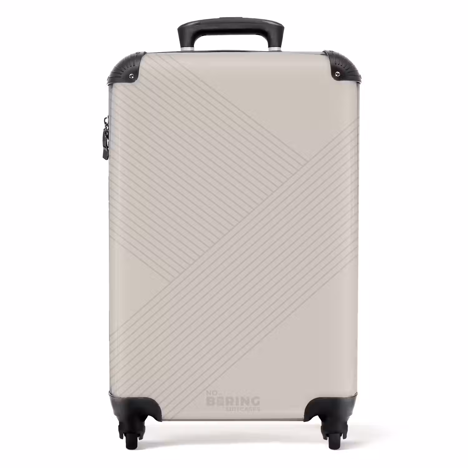 Minimal - Kruisende lijnen op NBS - Handbagage koffer - Unisex middel -productfoto_recht