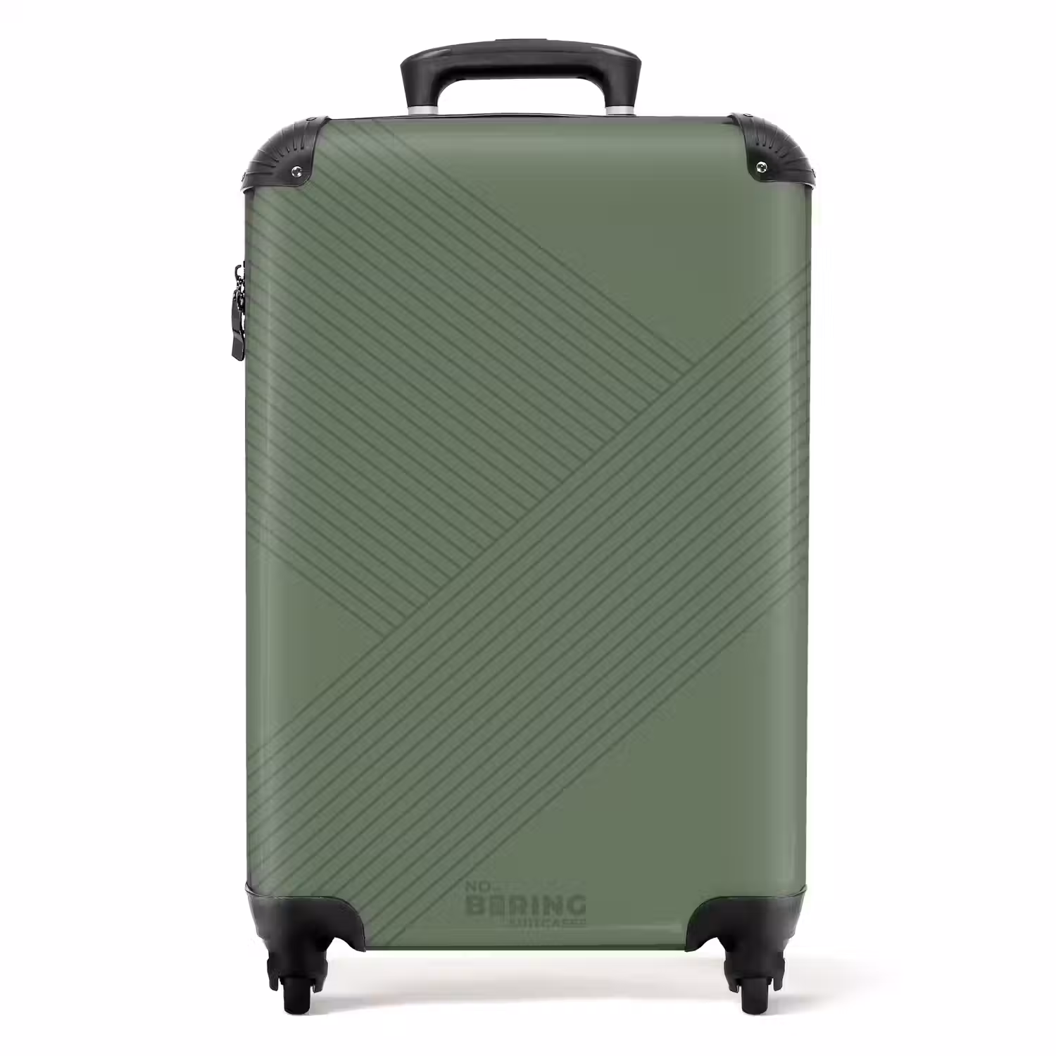 Minimal - Kruisende lijnen op NBS - Handbagage koffer - Unisex middel -productfoto_recht