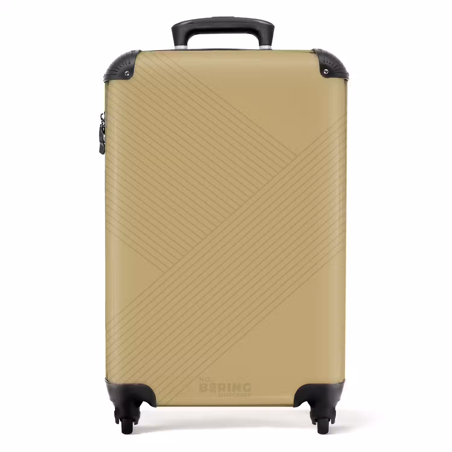 Minimal - Kruisende lijnen op NBS - Handbagage koffer - Unisex middel -productfoto_recht