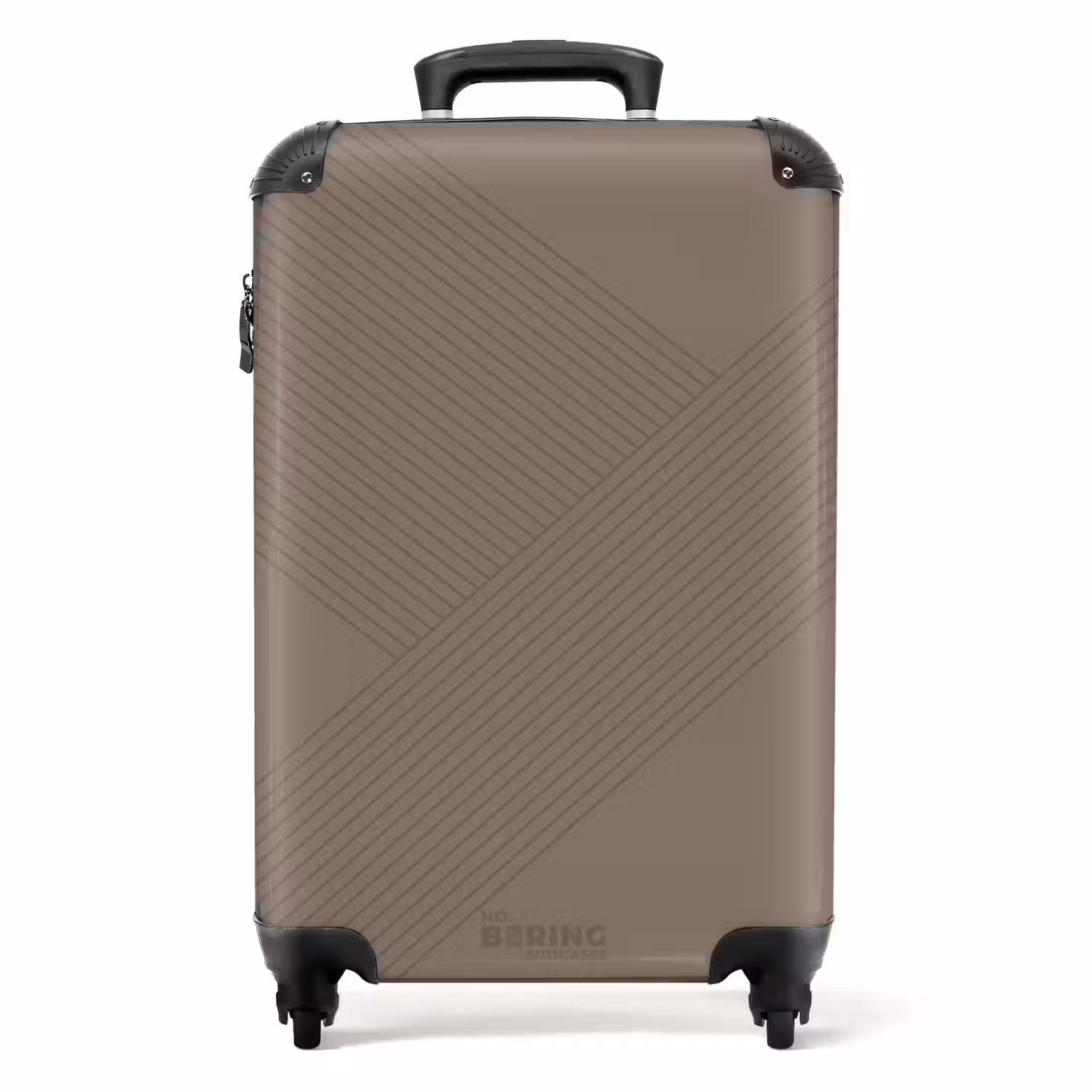 Minimal - Kruisende lijnen op NBS - Handbagage koffer - Unisex middel -productfoto_recht
