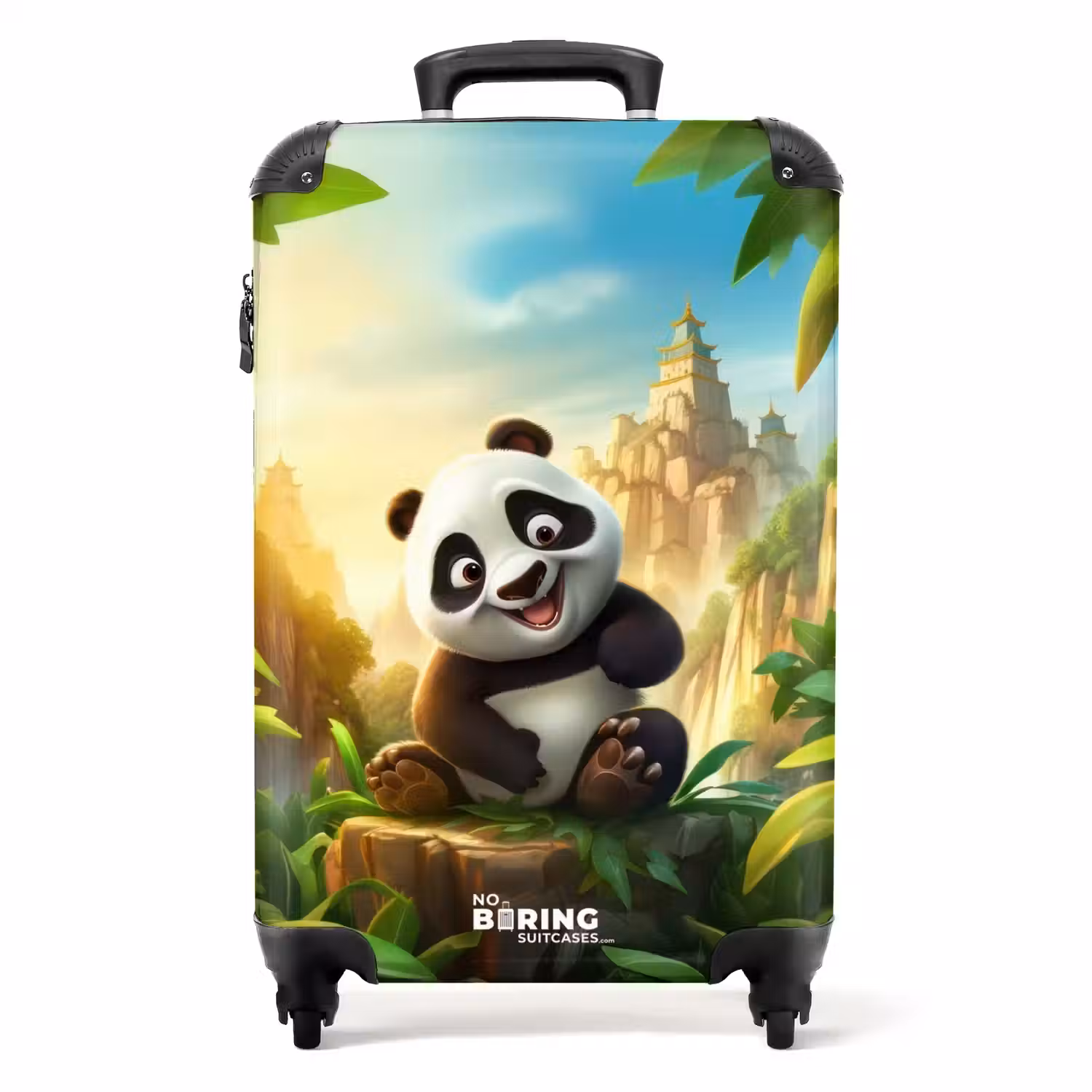 Peter Panda NBS - Handbagage koffer - Unisex middel -productfoto_recht