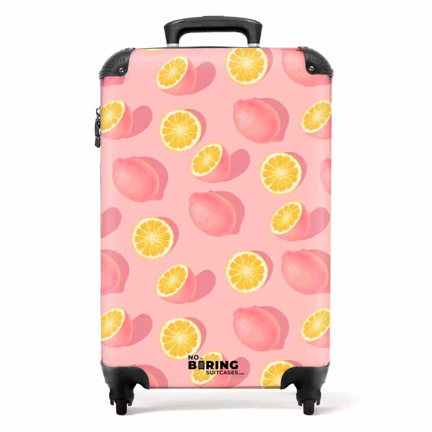 Pink limoncello NBS - Handbagage koffer - Unisex middel -productfoto_recht