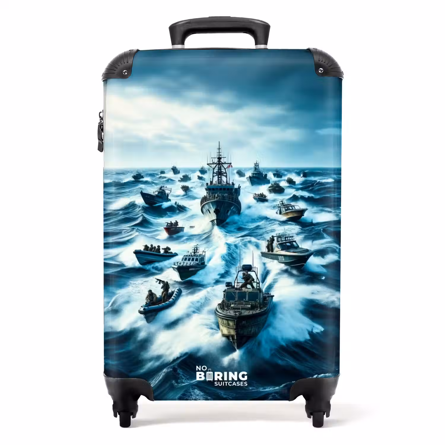 piraterij NBS - Handbagage koffer - Unisex middel -productfoto_recht