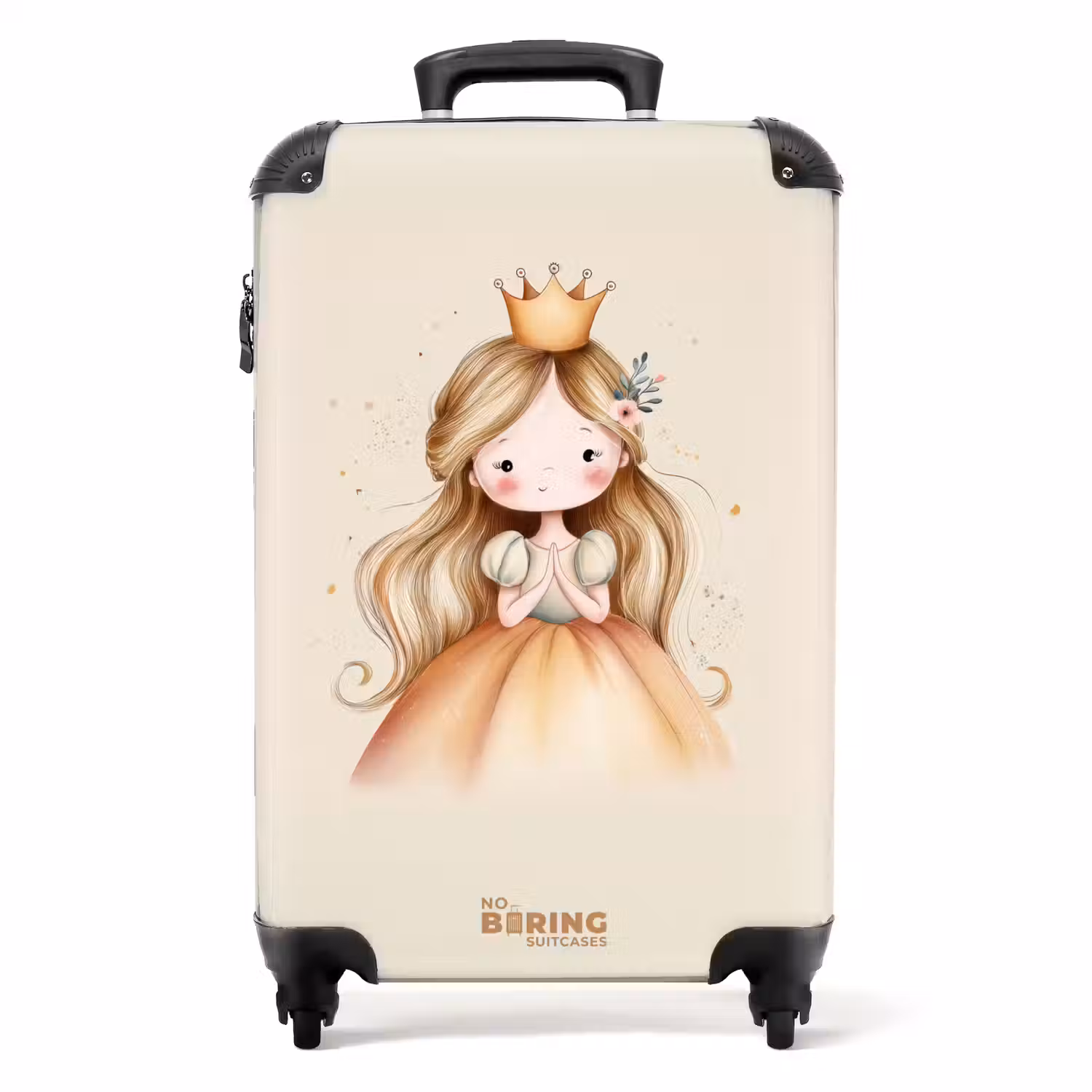 Prinses in gouden tinten NBS - Handbagage koffer - Volwassenen Unisex middel -productfoto_recht