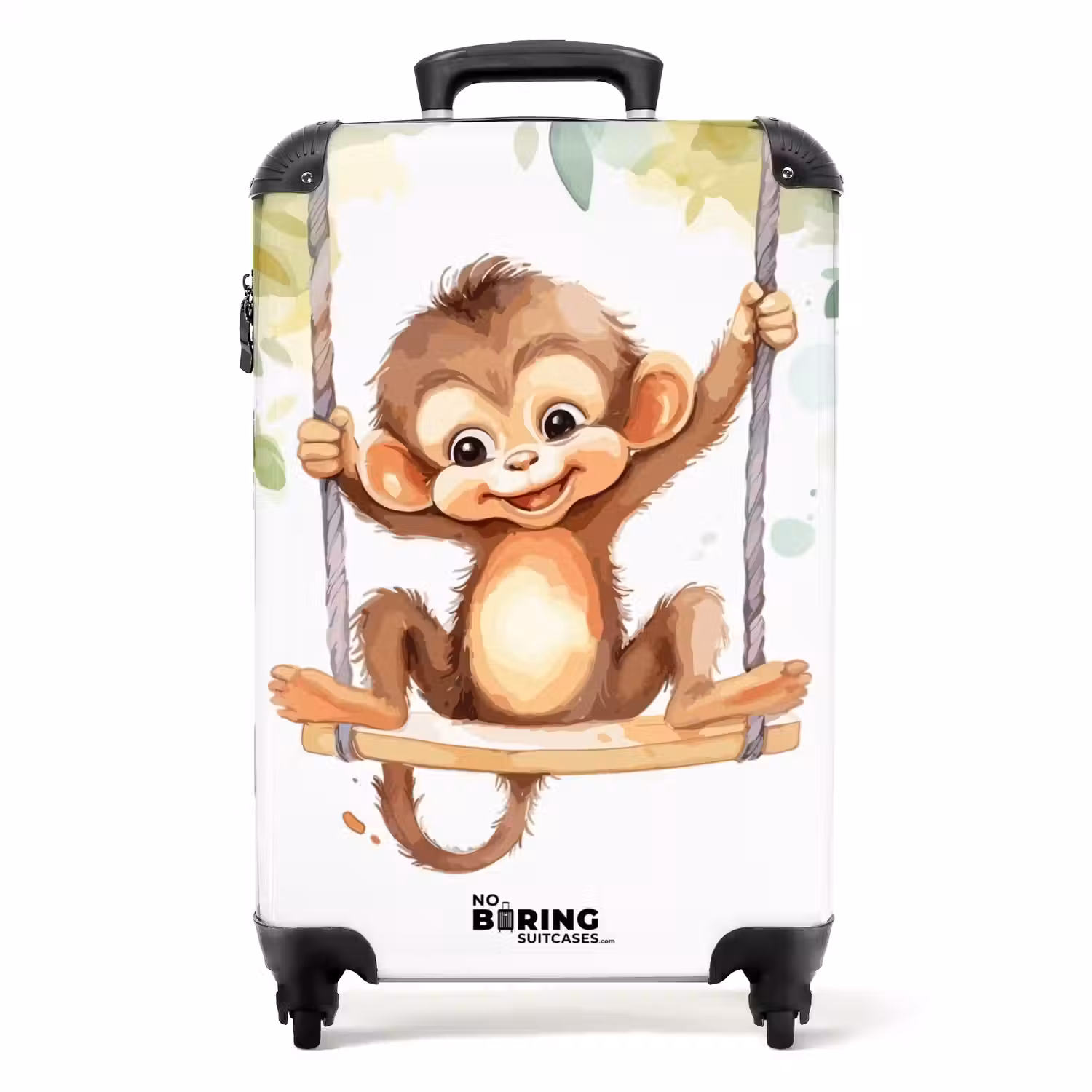 Schommelende grote aap NBS - Handbagage koffer - Unisex middel -productfoto_recht