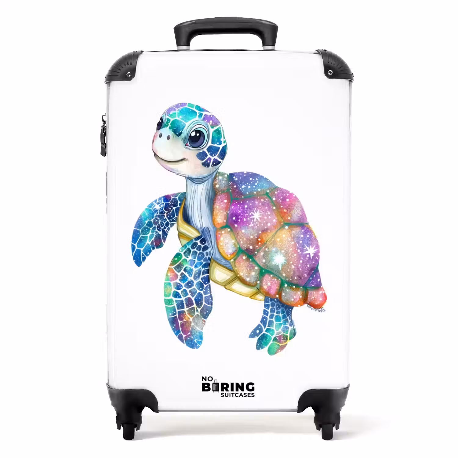 sjonny-schildpad NBS - Handbagage koffer - Unisex middel -productfoto_recht