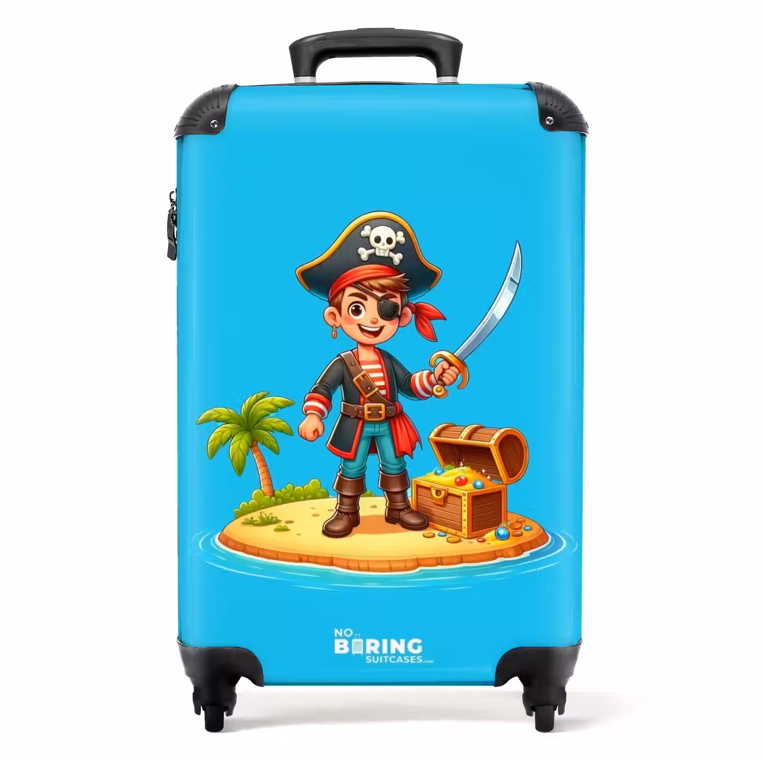 Schateiland Santiago NBS - Handbagage koffer - Unisex middel -productfoto_recht
