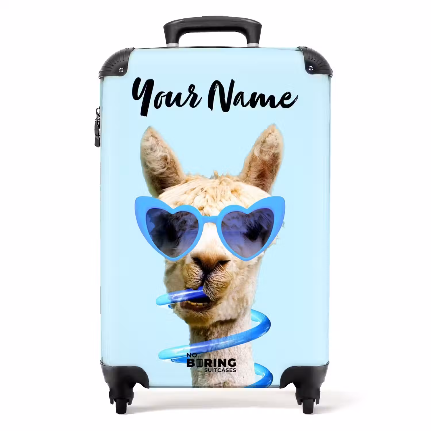 Allard Alpaca NBS - Handbagage koffer - Kinderen Unisex middel -productfoto_recht