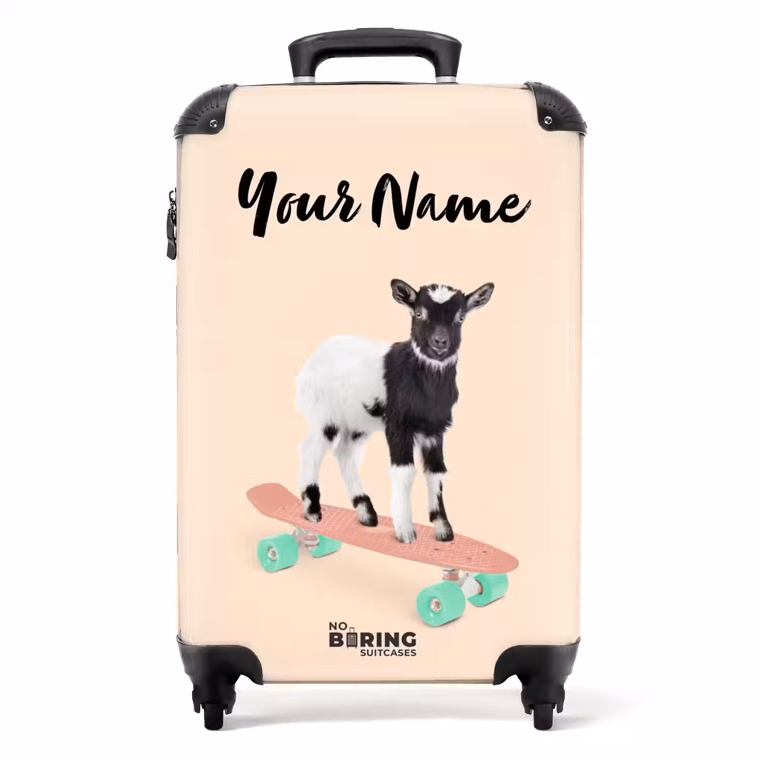 Boardende bok NBS - Handbagage koffer - Kinderen Unisex middel -productfoto_recht