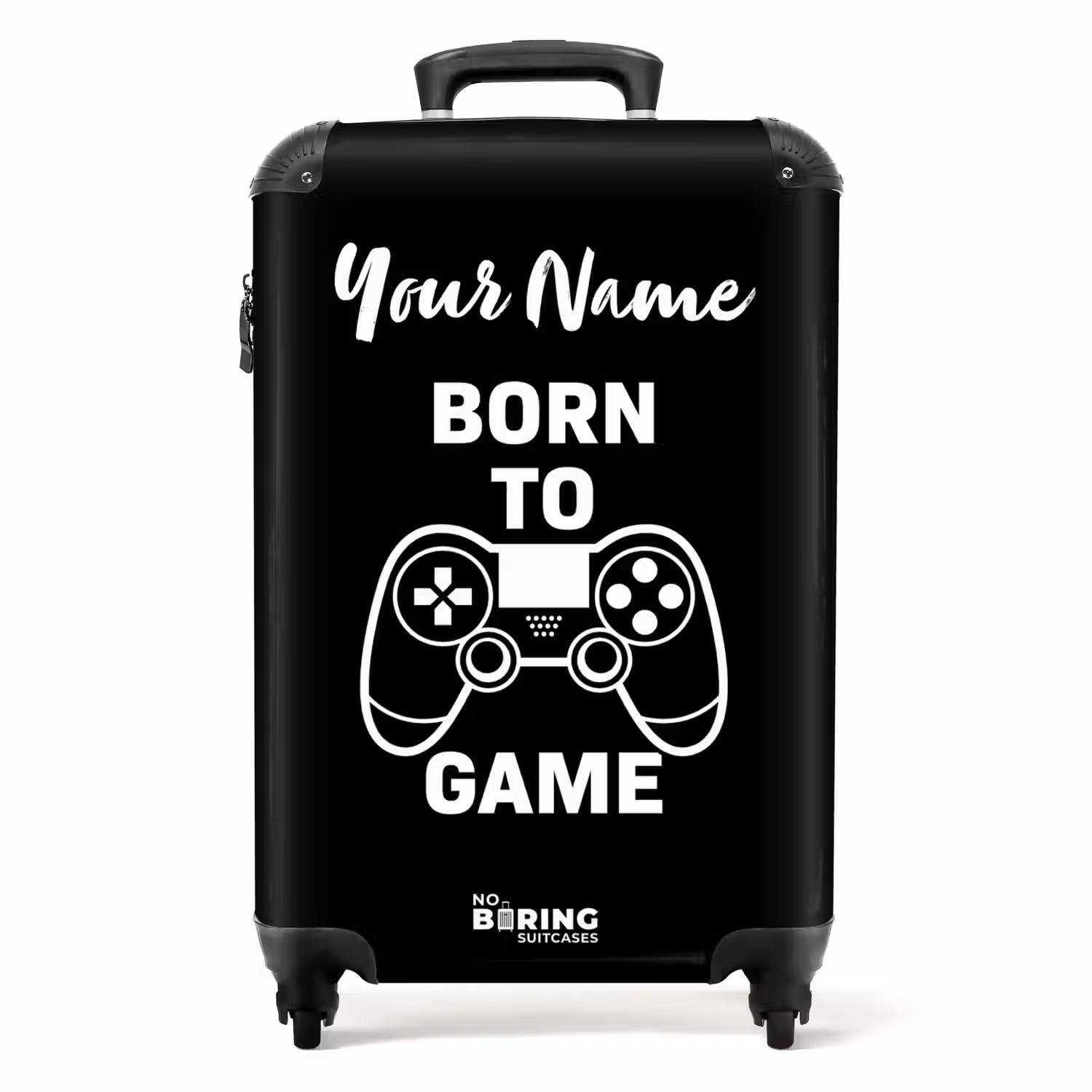 Born to Game NBS - Handbagage koffer - Kinderen Unisex middel -productfoto_recht