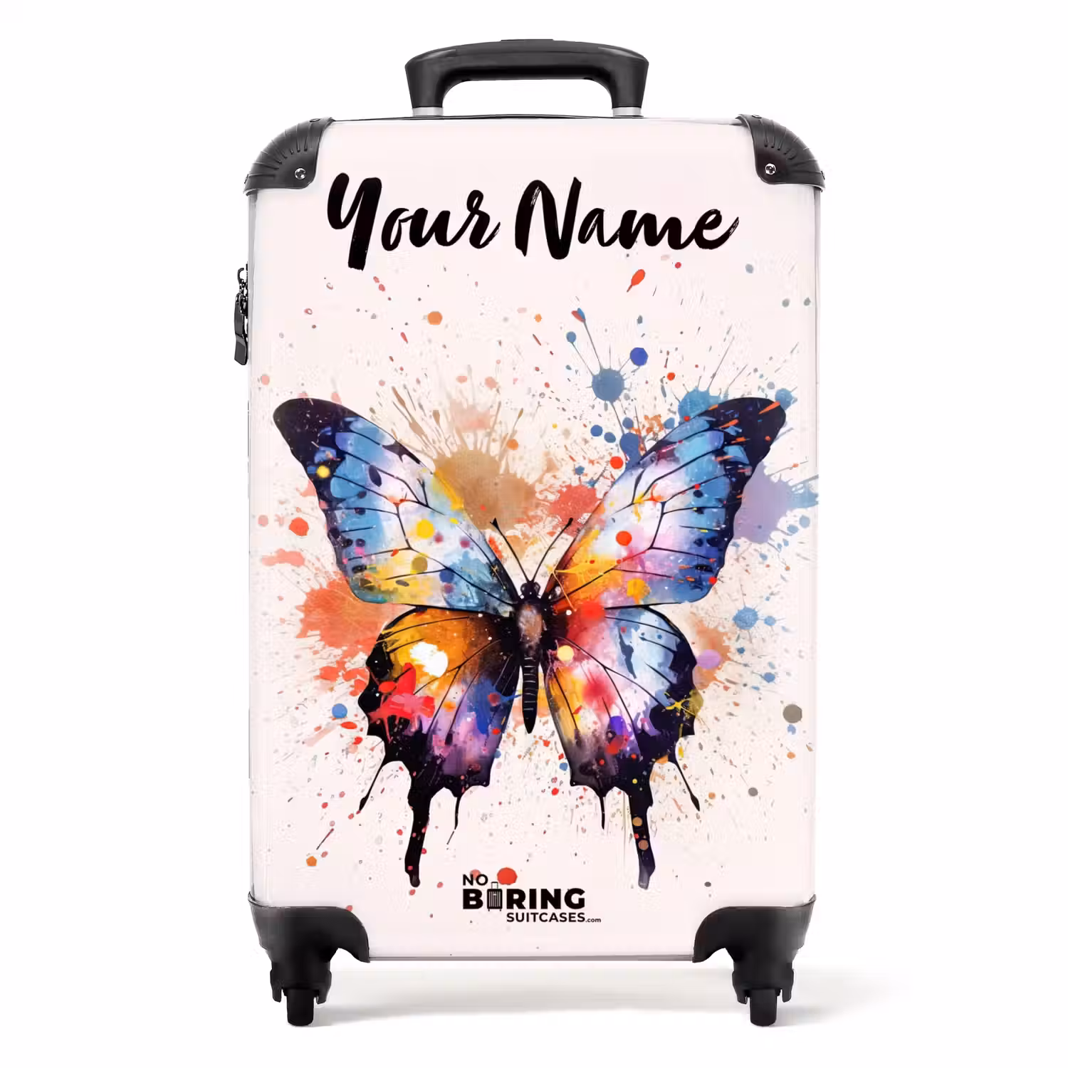 Vlinderexplosie NBS - Handbagage koffer - Kinderen Unisex middel -productfoto_recht