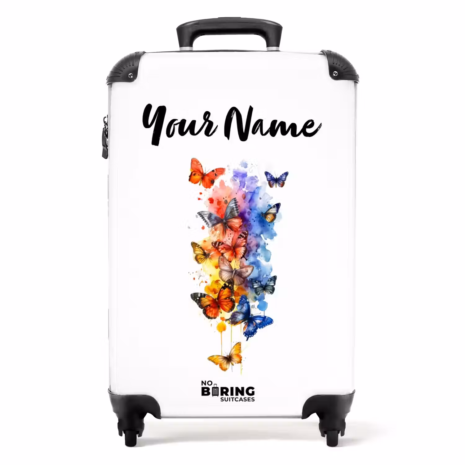 Vlinderzwerm NBS - Handbagage koffer - Kinderen Unisex middel -productfoto_recht