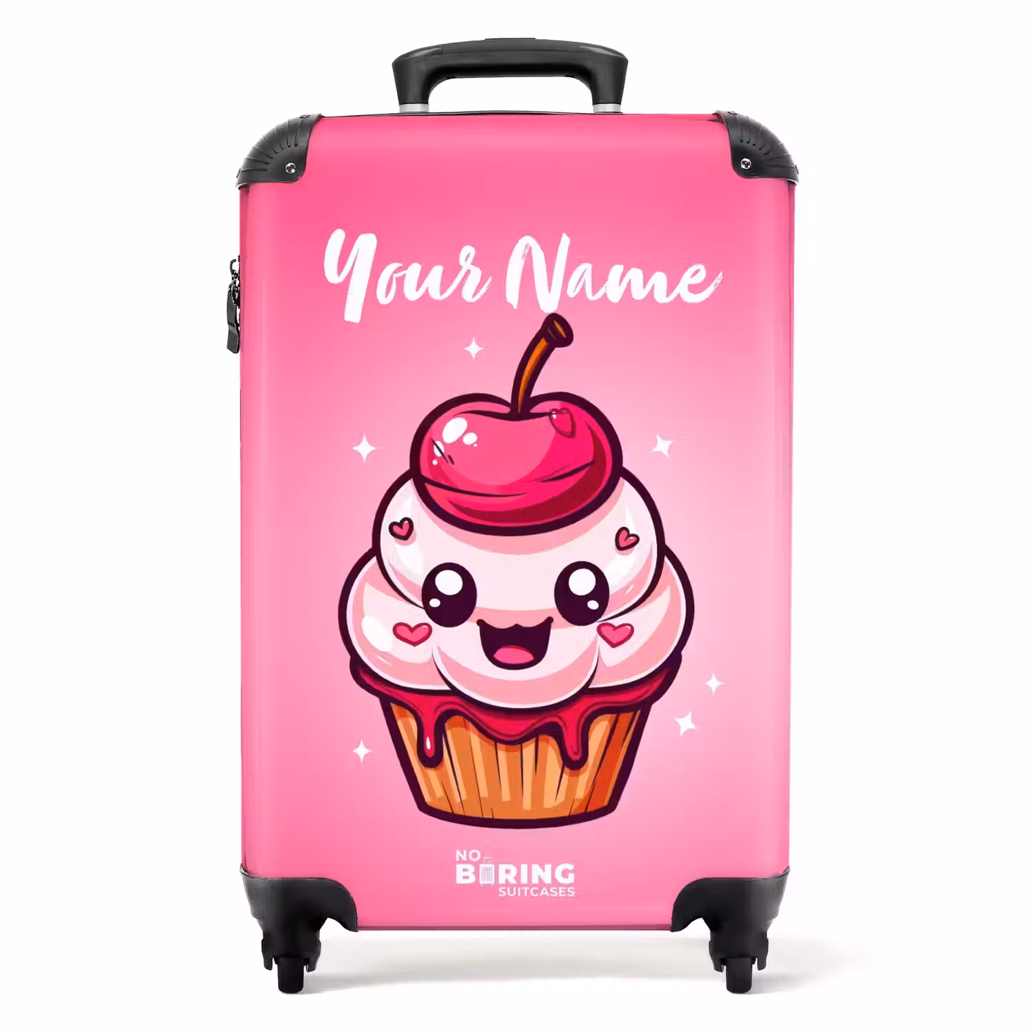 Carrie cupcake NBS - Handbagage koffer - Kinderen Unisex middel -productfoto_recht