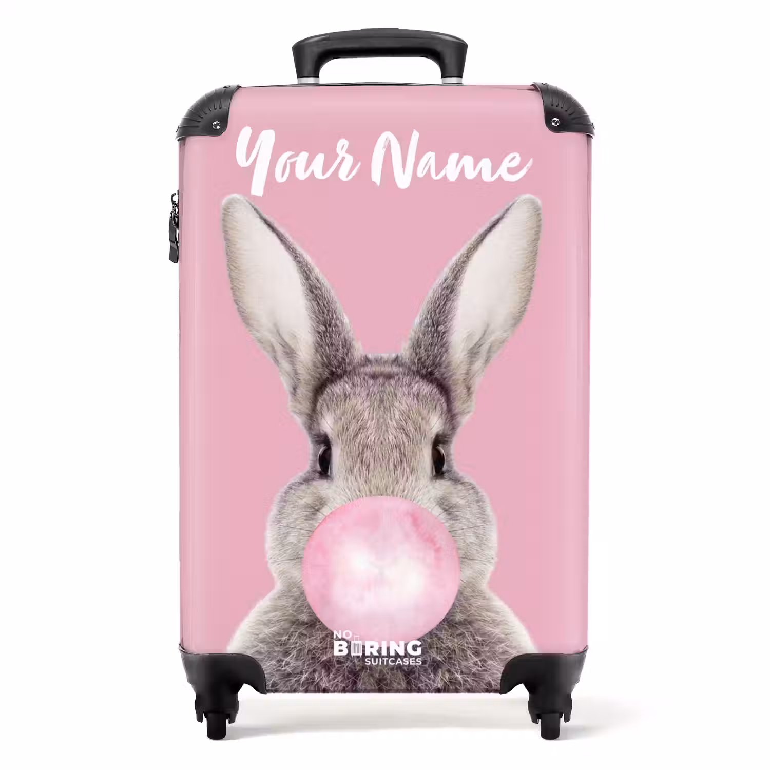 Kauwend knaagje NBS - Handbagage koffer - Kinderen Unisex middel -productfoto_recht