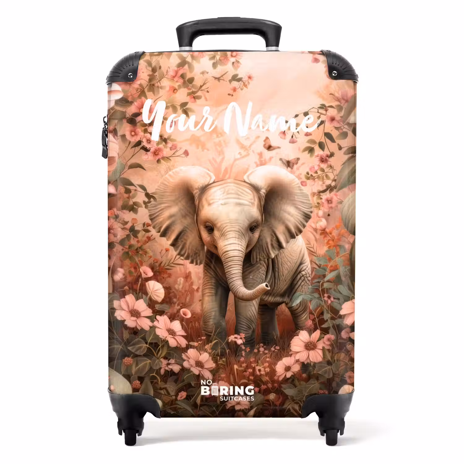Flora flapoor NBS - Handbagage koffer - Kinderen Unisex middel -productfoto_recht