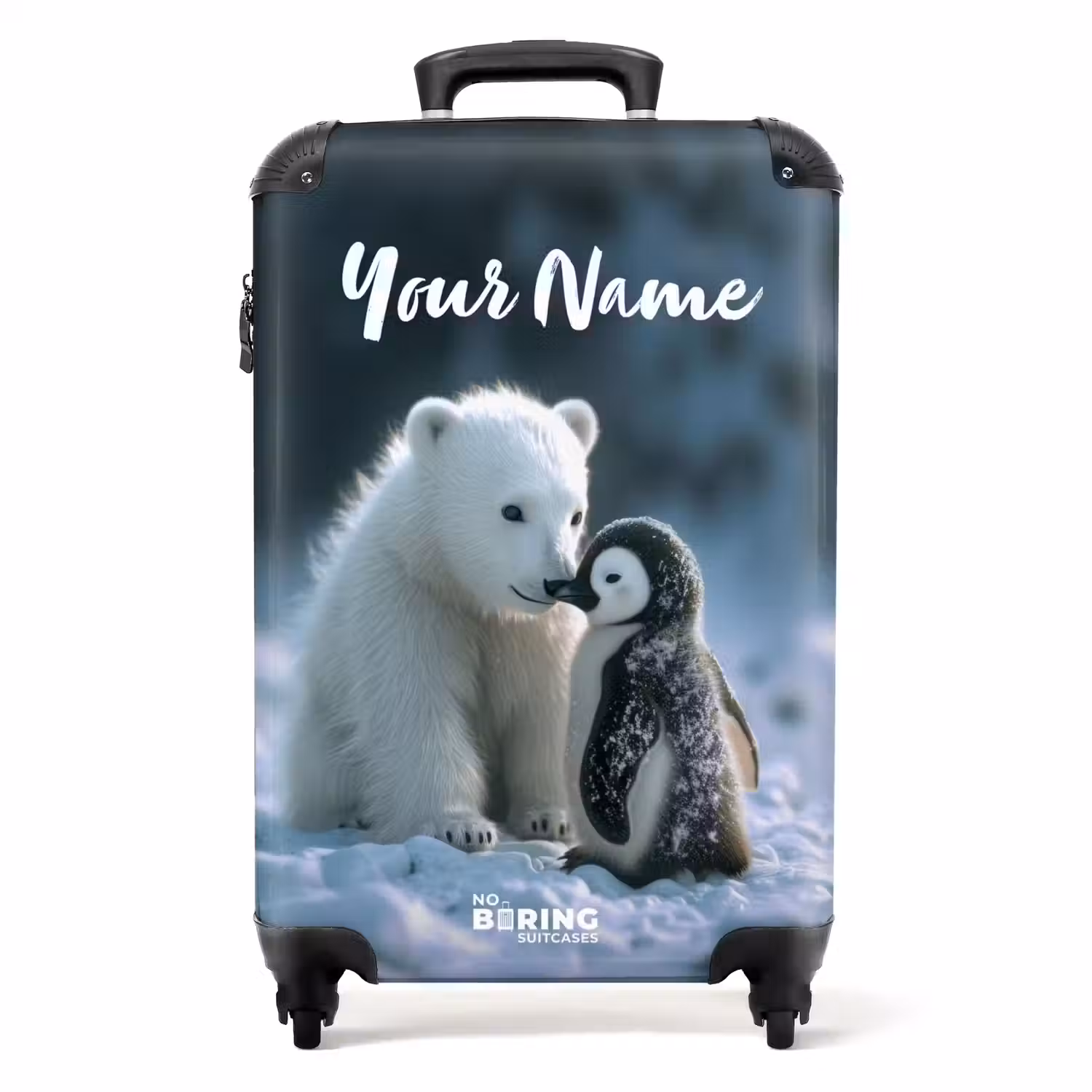 Frosty friends NBS - Handbagage koffer - Kinderen Unisex middel -productfoto_recht