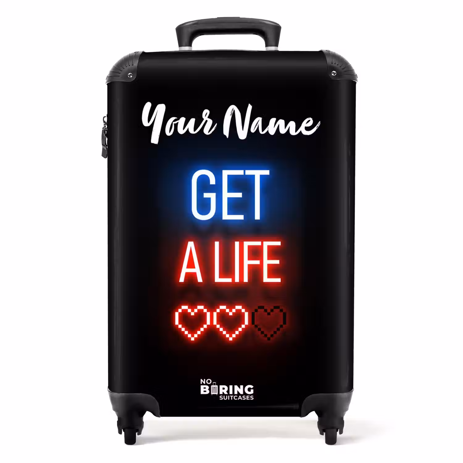 Get a Life NBS - Handbagage koffer - Kinderen Unisex middel -productfoto_recht