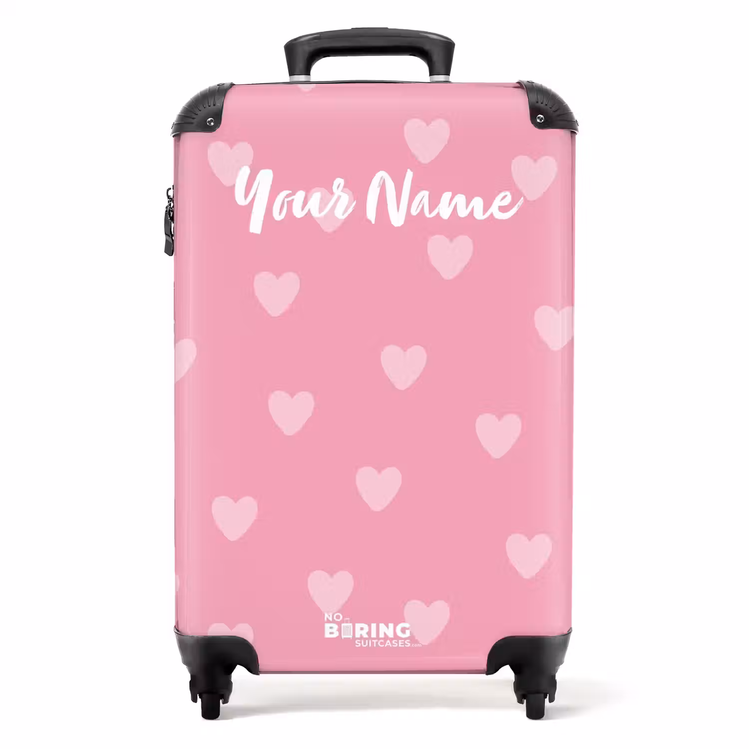 Hartjesritme NBS - Handbagage koffer - Kinderen Unisex middel -productfoto_recht