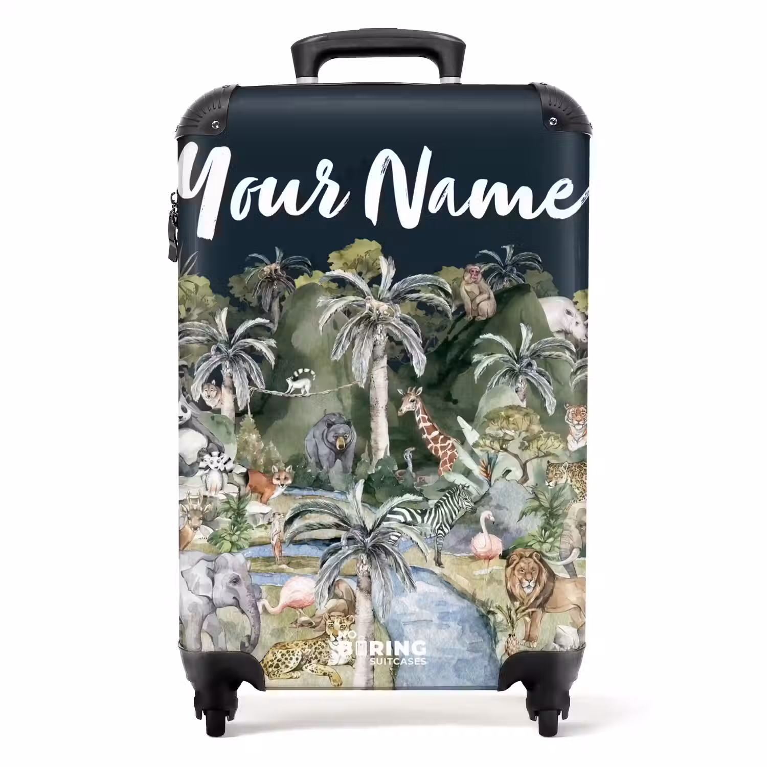 Jungle in de maneschijn NBS - Handbagage koffer - Kinderen Unisex middel -productfoto_recht
