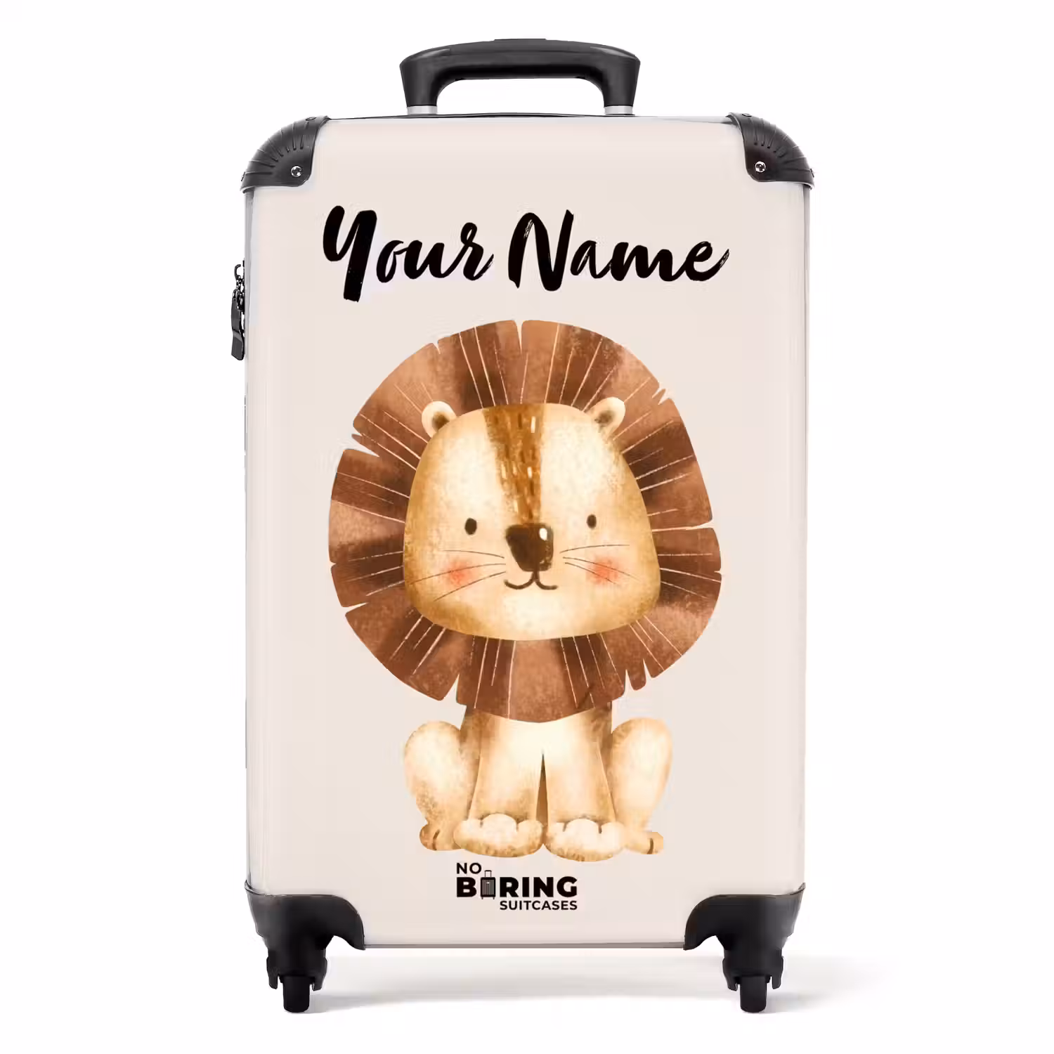 Lamar Leeuw NBS - Handbagage koffer - Kinderen Unisex middel -productfoto_recht
