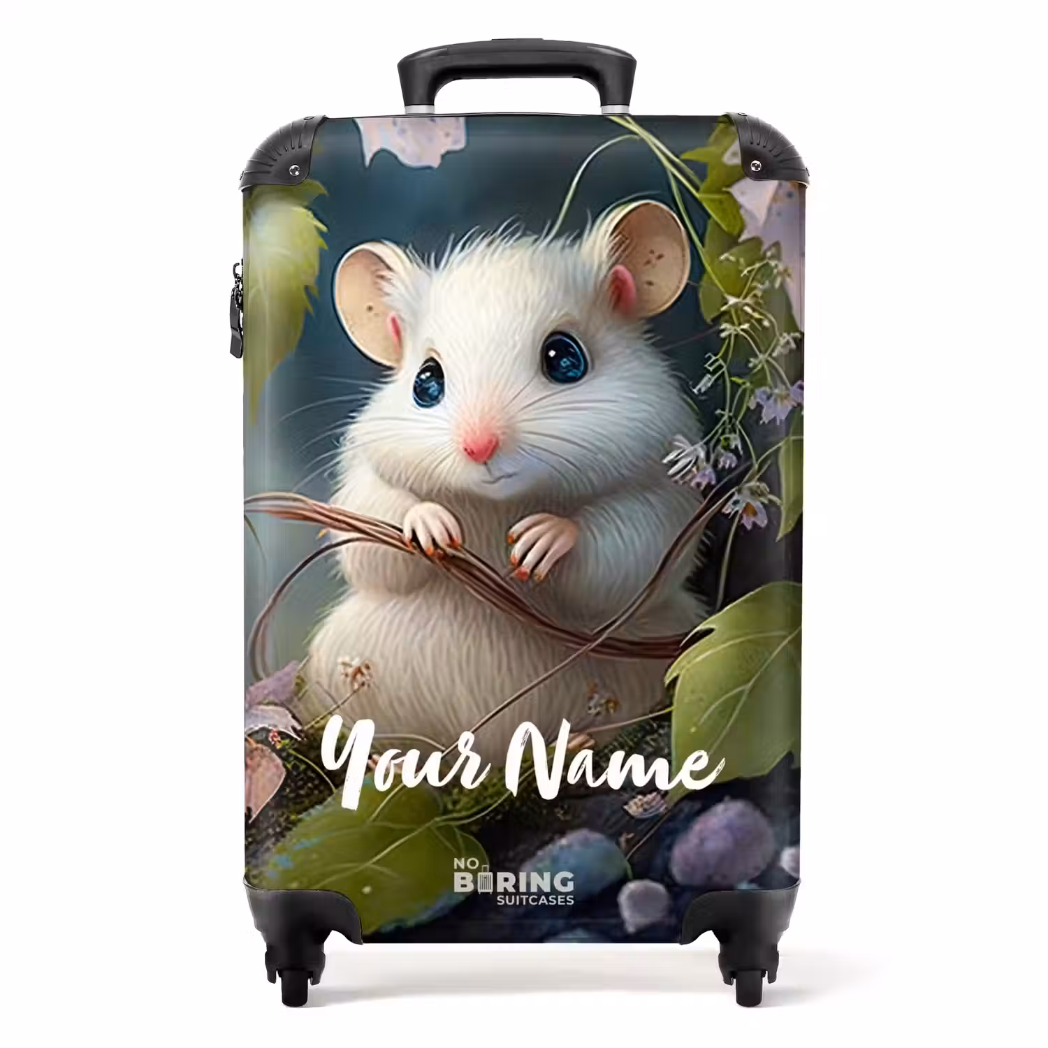 Muffin Muisje NBS - Handbagage koffer - Kinderen Unisex middel -productfoto_recht