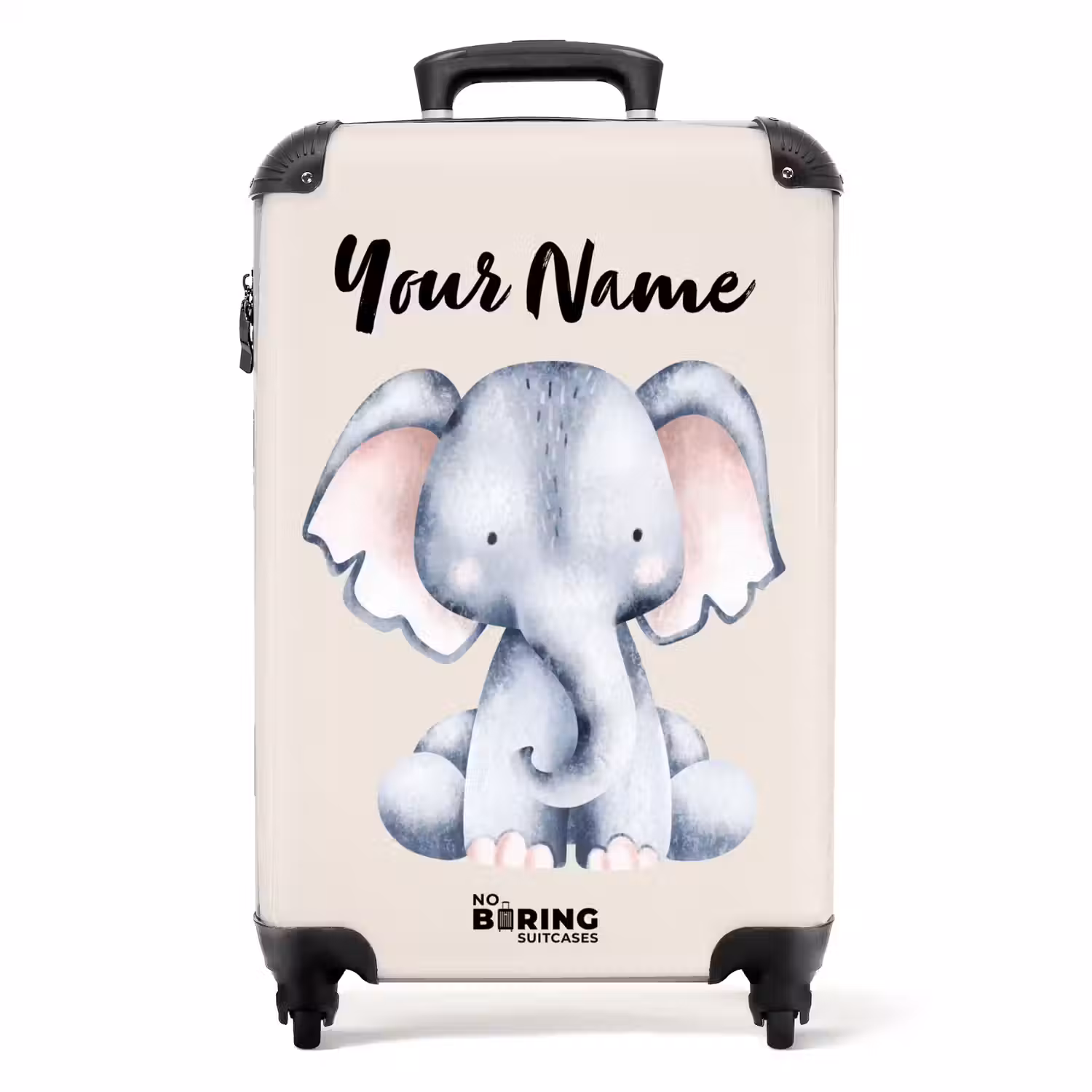 Oane Olifant NBS - Handbagage koffer - Kinderen Unisex middel -productfoto_recht