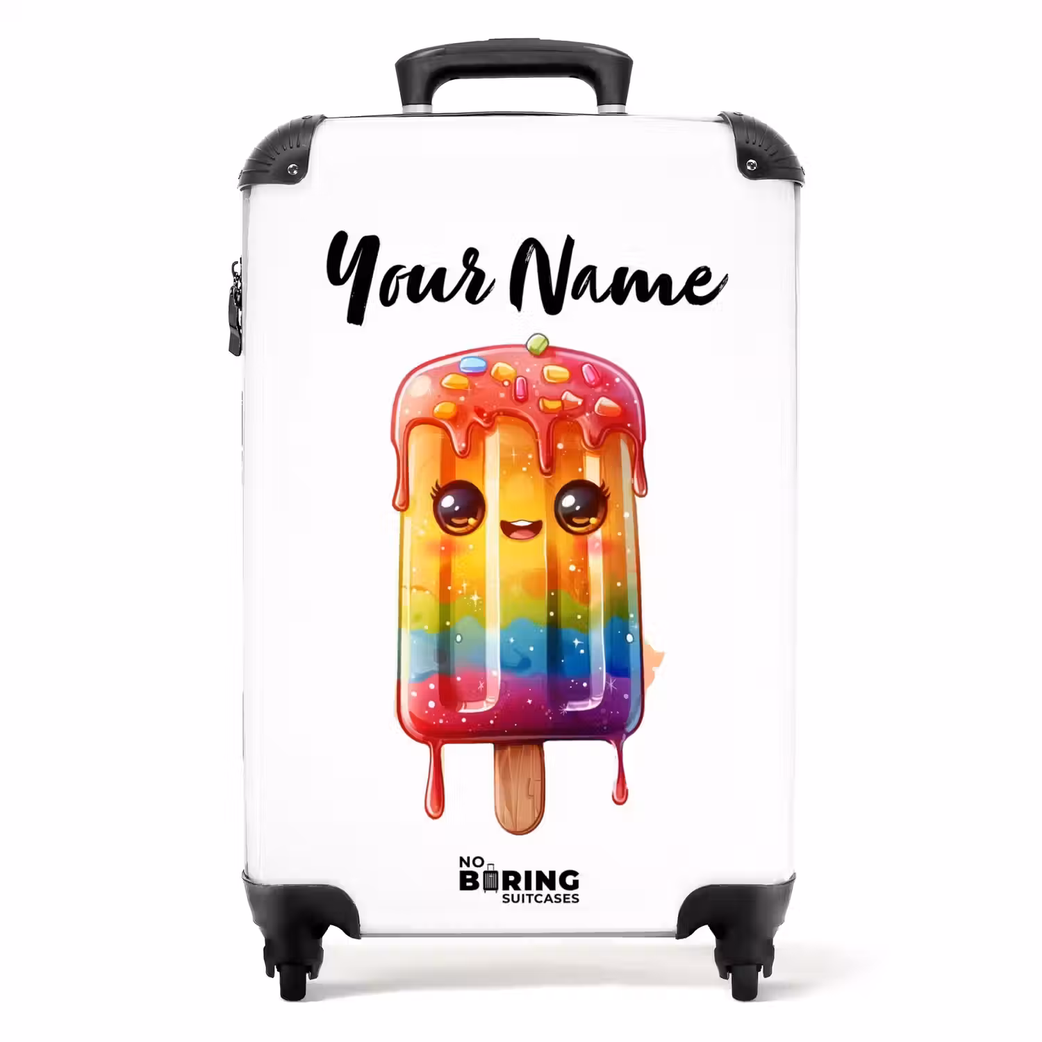 Ruby regenboogijsje NBS - Handbagage koffer - Kinderen Unisex middel -productfoto_recht