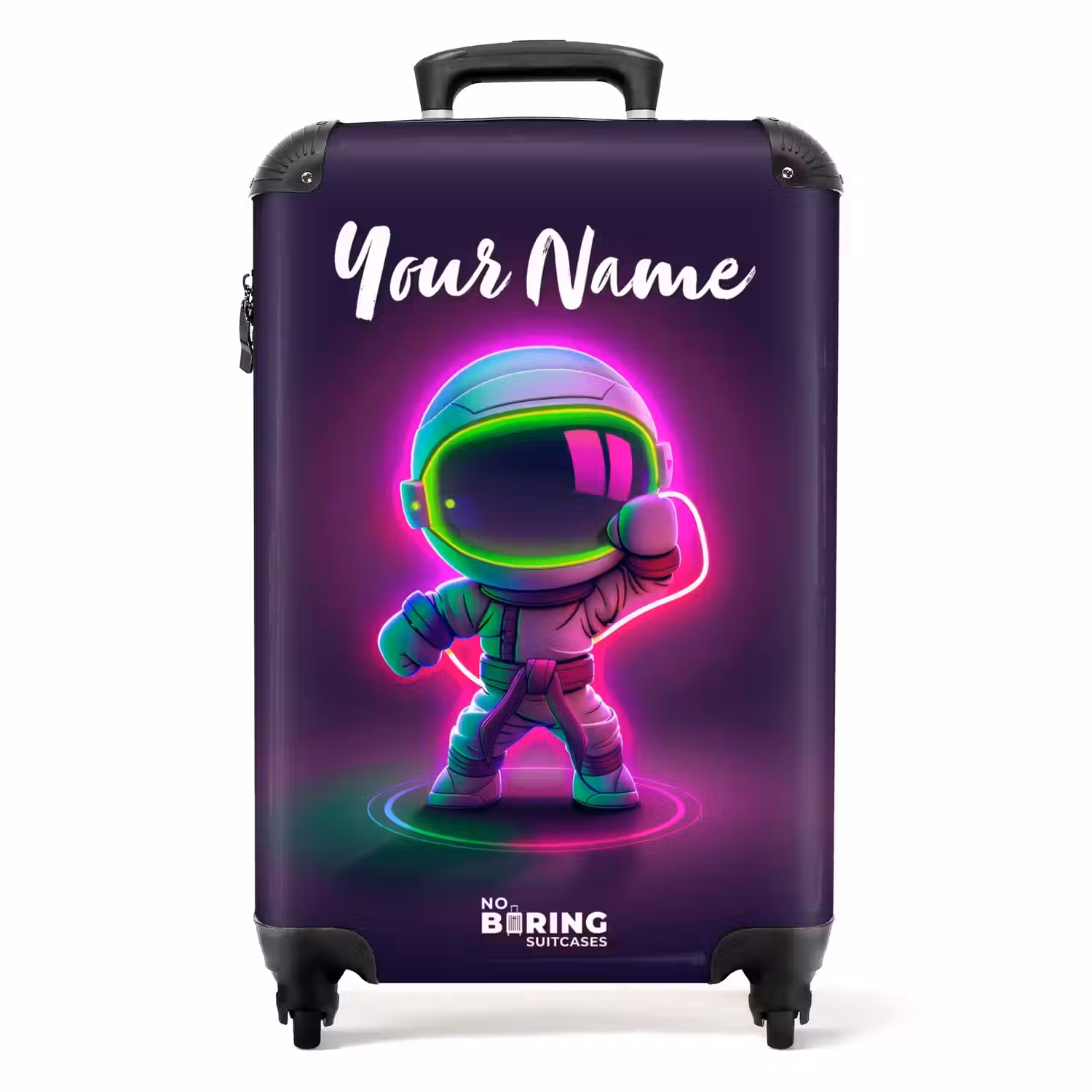 Space karate NBS - Handbagage koffer - Kinderen Unisex middel -productfoto_recht