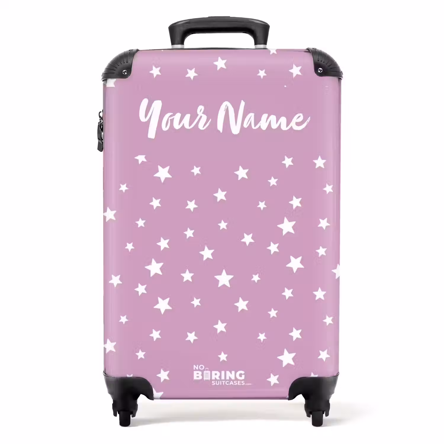 Sterrenstof NBS - Handbagage koffer - Kinderen Unisex middel -productfoto_recht