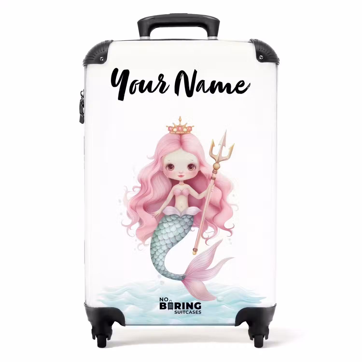 Suzy sirene NBS - Handbagage koffer - Kinderen Unisex middel -productfoto_recht