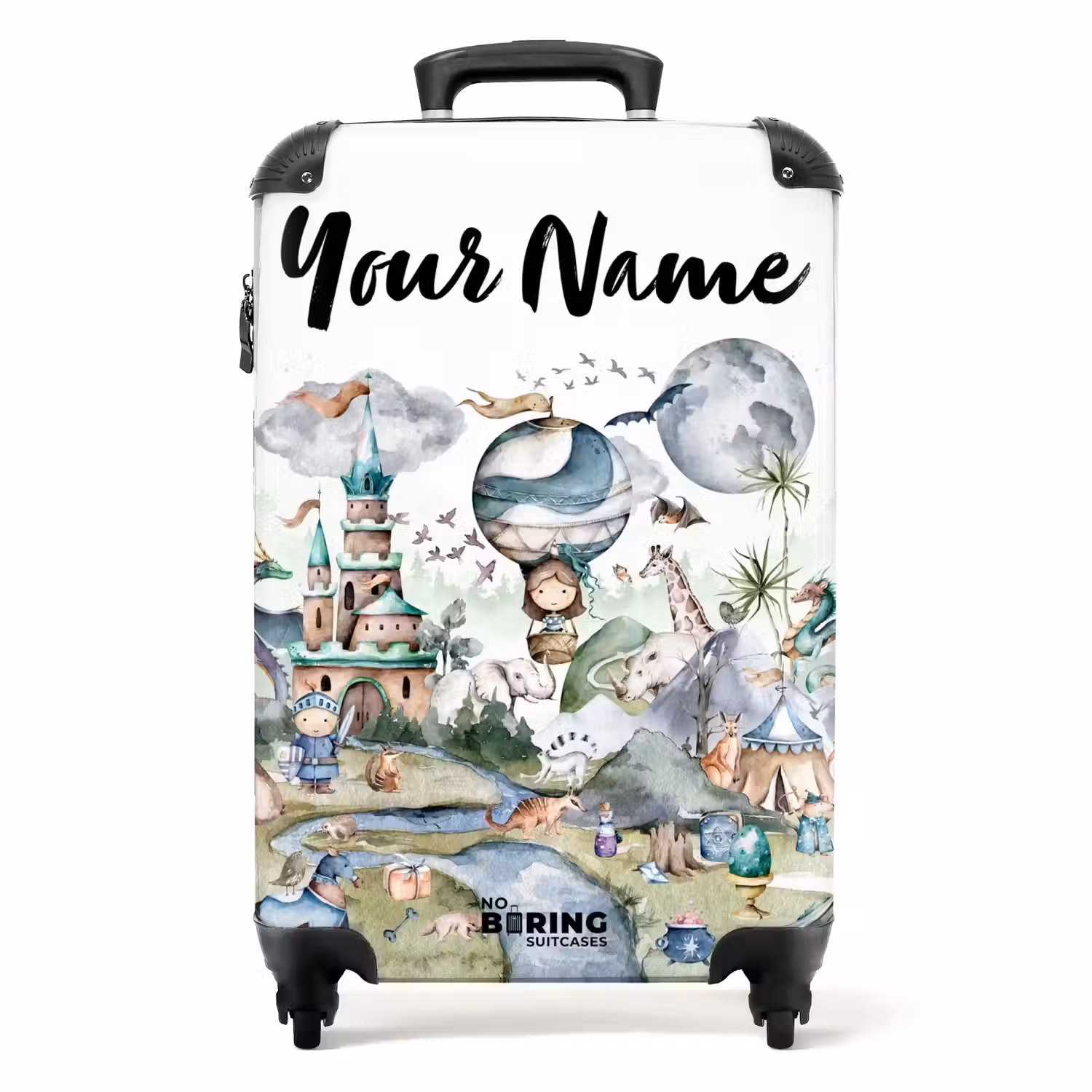 Toverland NBS - Handbagage koffer - Kinderen Unisex middel -productfoto_recht
