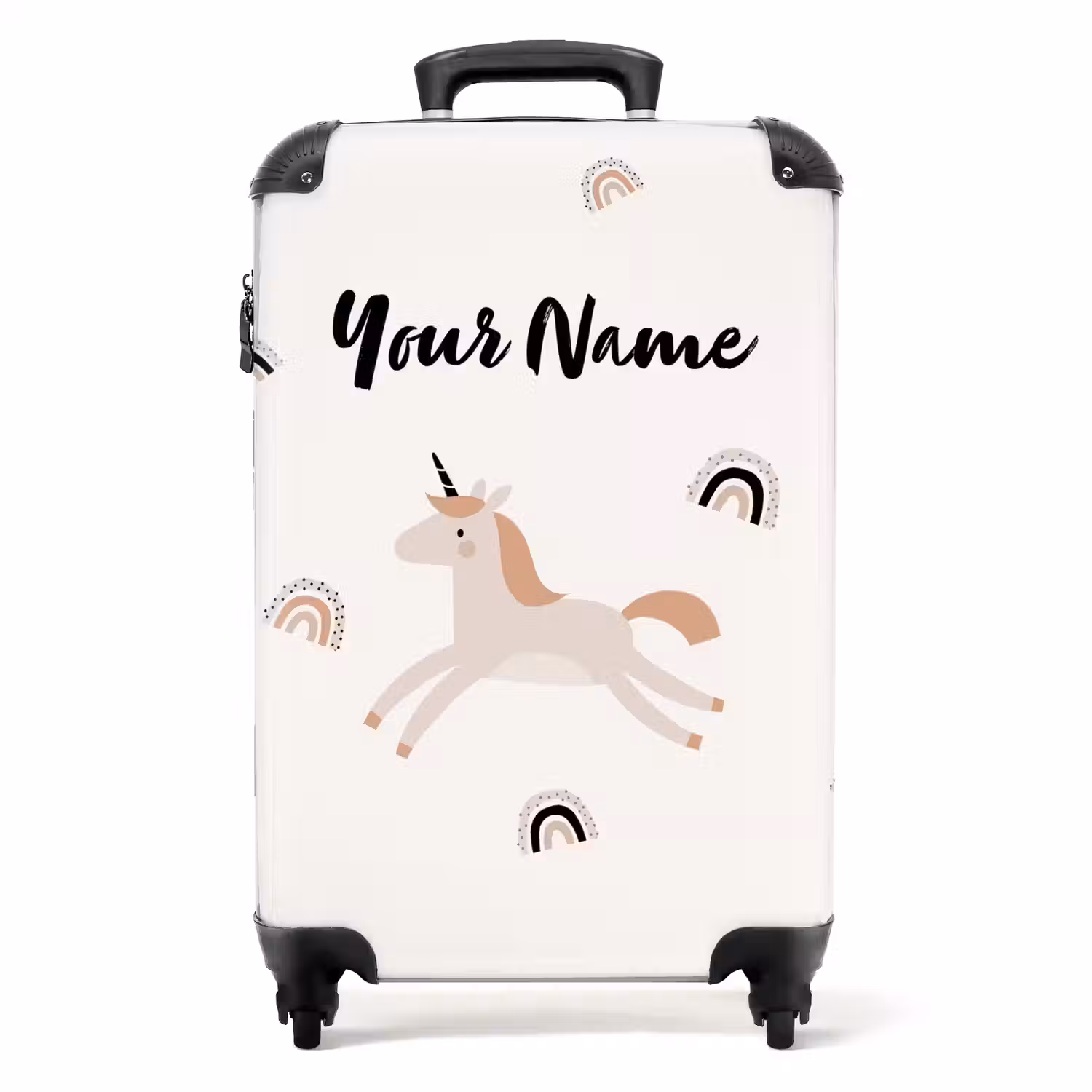 Eenhoorn Dromen NBS - Handbagage koffer - Kinderen Unisex middel -productfoto_recht