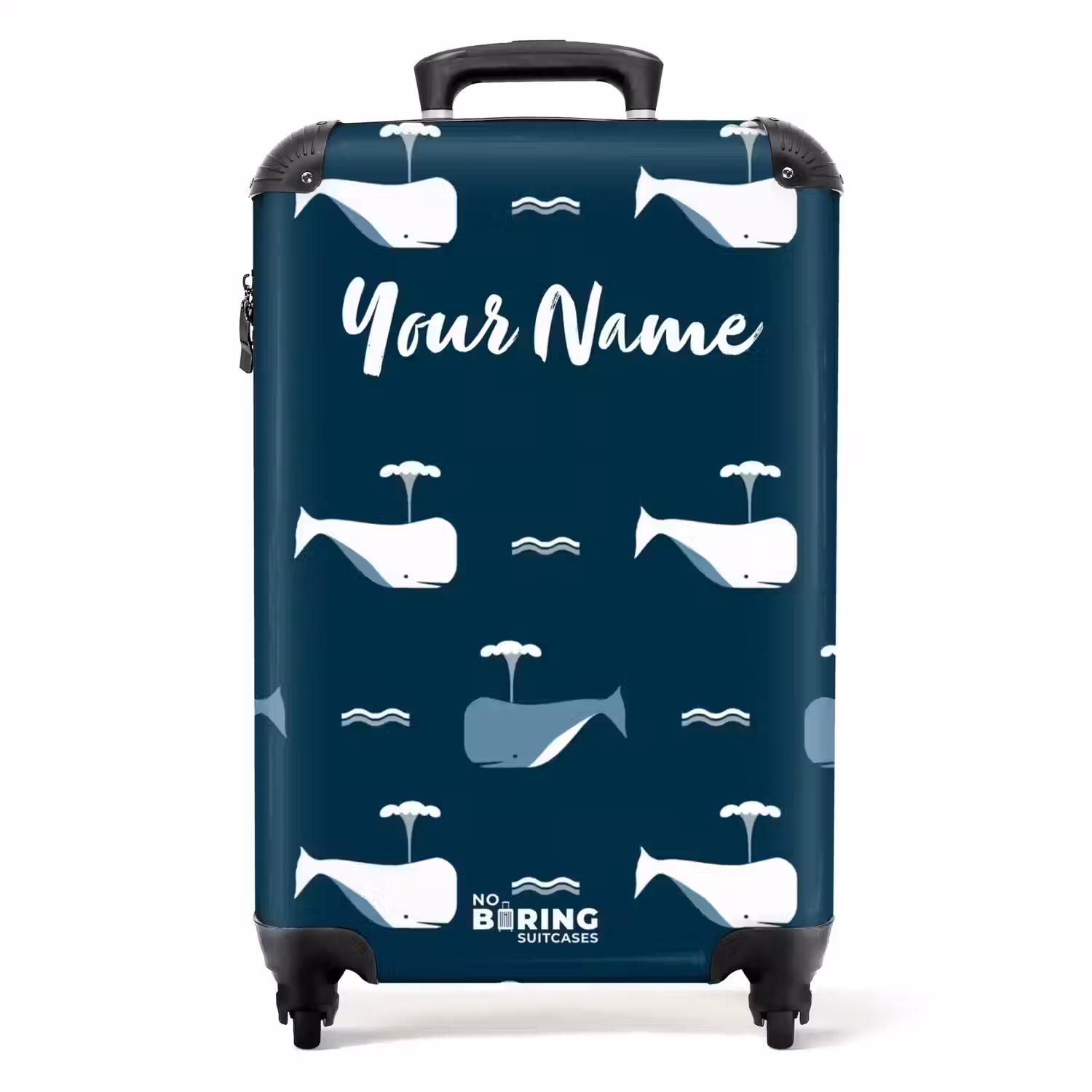 Walvisweelde NBS - Handbagage koffer - Kinderen Unisex middel -productfoto_recht