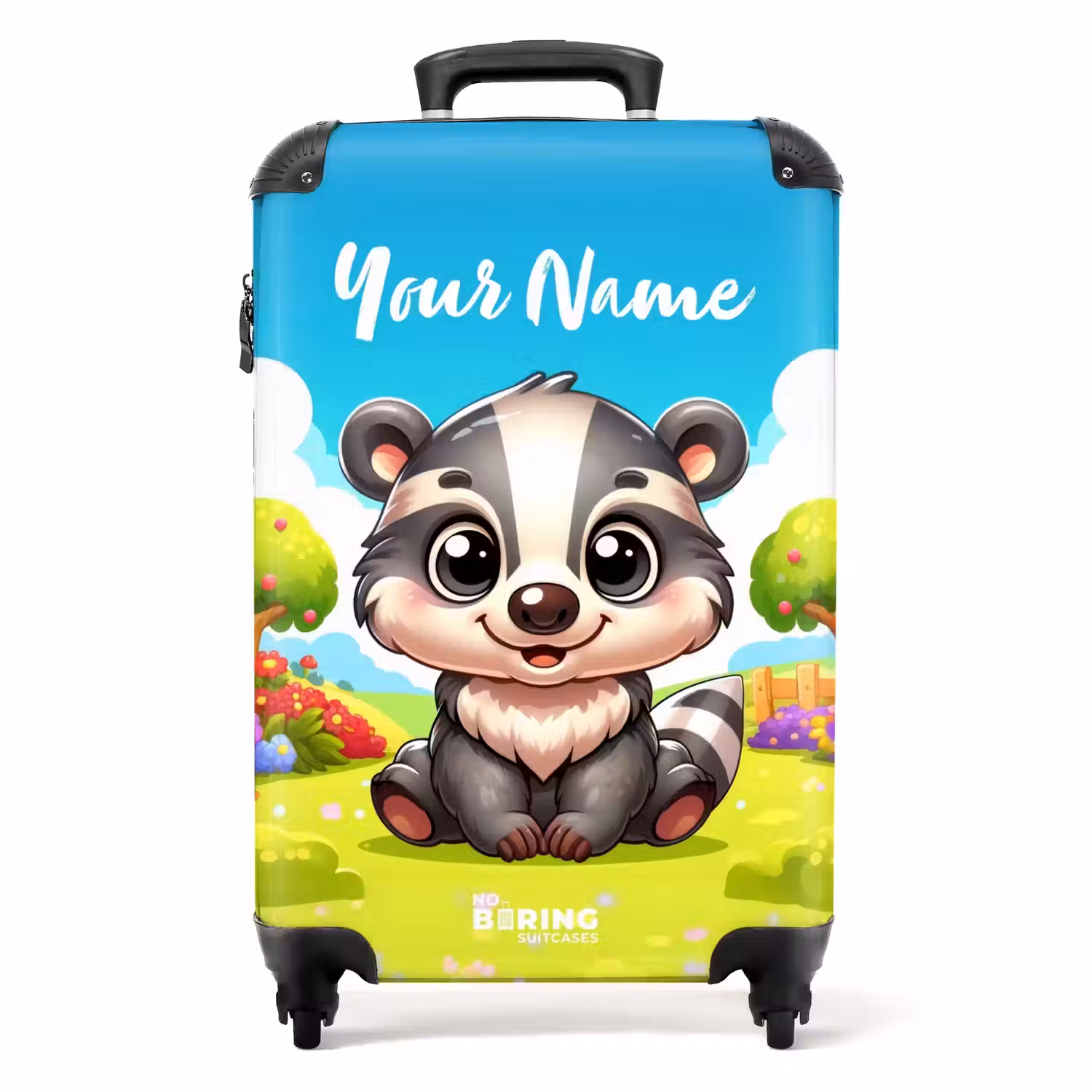 Willy Wipstaart NBS - Handbagage koffer - Kinderen Unisex middel -productfoto_recht